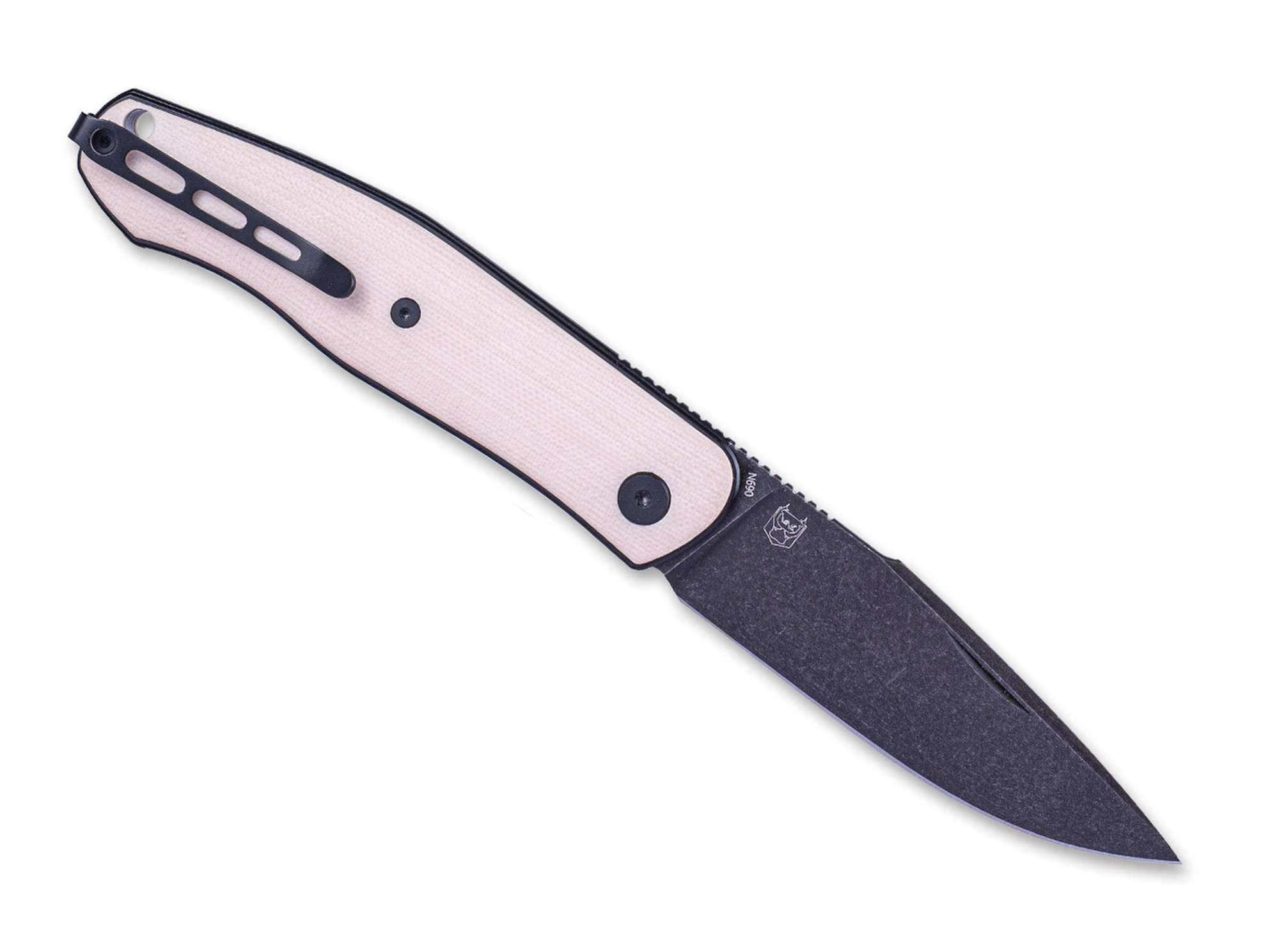 Real Steel Taschenmesser Taschenmesser Serenity G10 Ivory BW