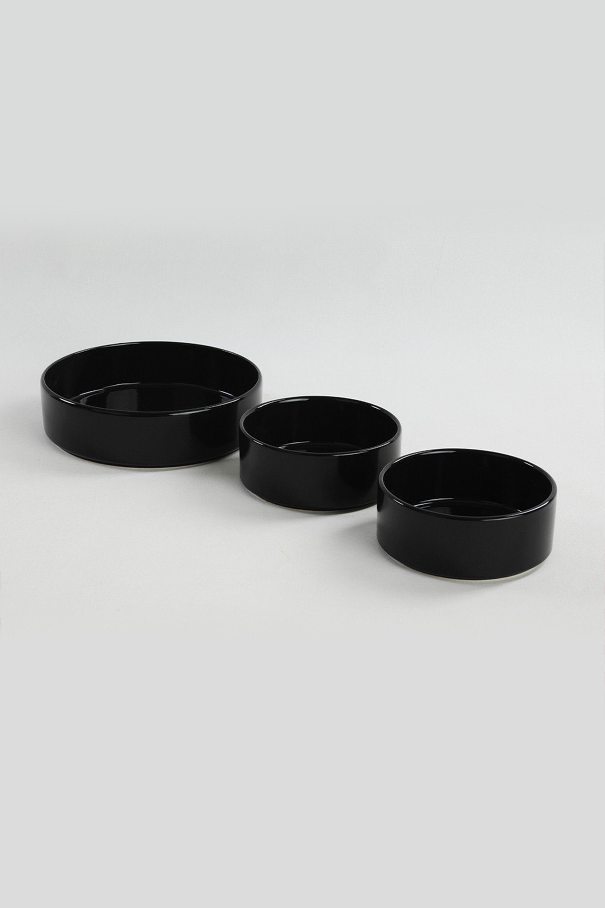 Hermia Concept Keramik KRM1729, Schwarz, Schüsseln, 100% Schüssel