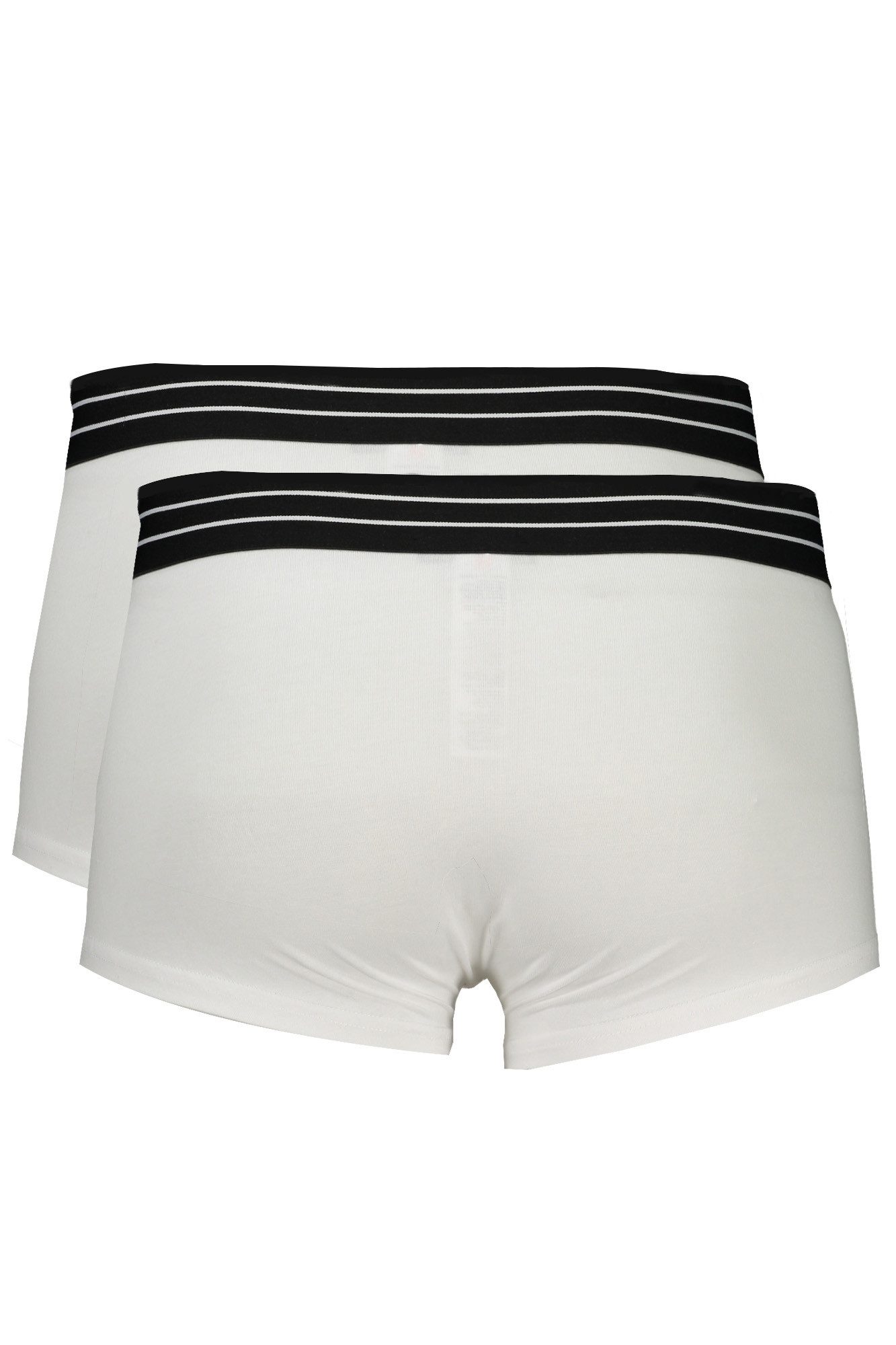 Cavalli Class Boxershorts Herren Boxer Doppelpacks: Weiße Unterhosen mit auffälligem Druck
