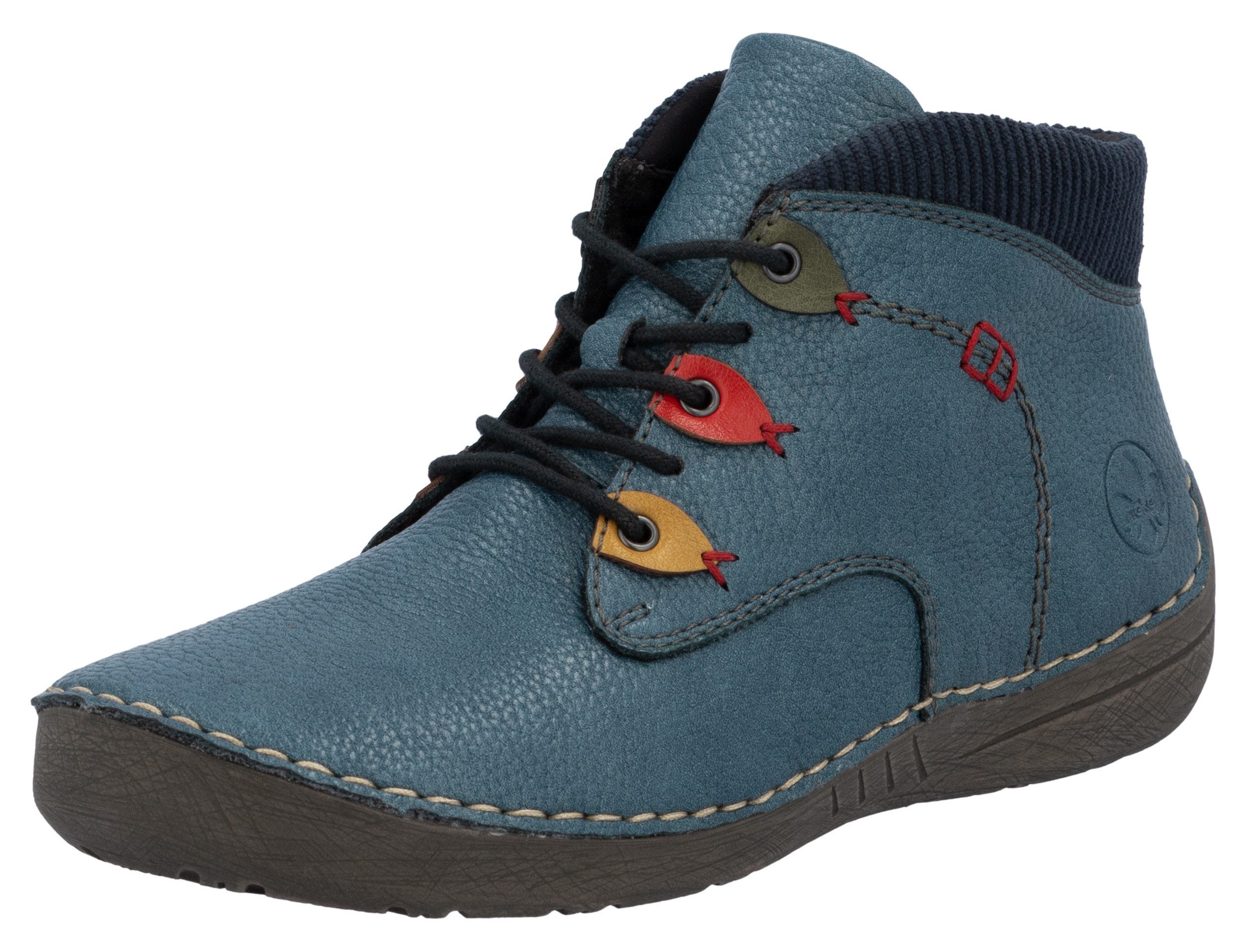 Rieker Schnürboots Stiefelette, Casualboots, High Top Sneaker mit Innenreiß günstig online kaufen