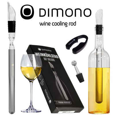 Dimono Outdoor-Flaschenkühler Wein-Kühlstab, 4-in-1 Premium Flaschenkühler
