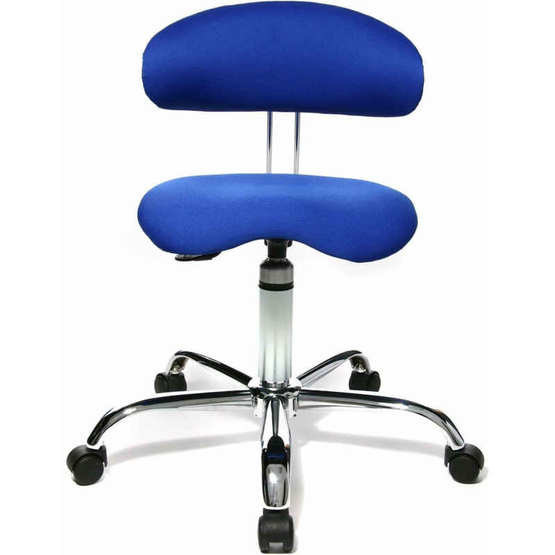 TOPSTAR Bürostuhl Bürostuhl Sitness® 40, ST290W56 blau, chrom Stoff