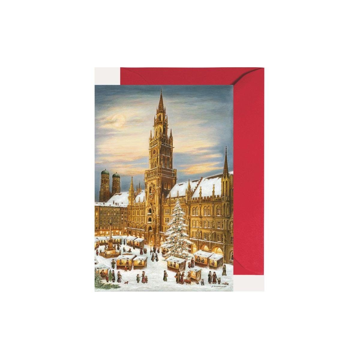 Adventskalender Miniadventskalender 2257 "München & Olewinski - Tochter Rathaus"