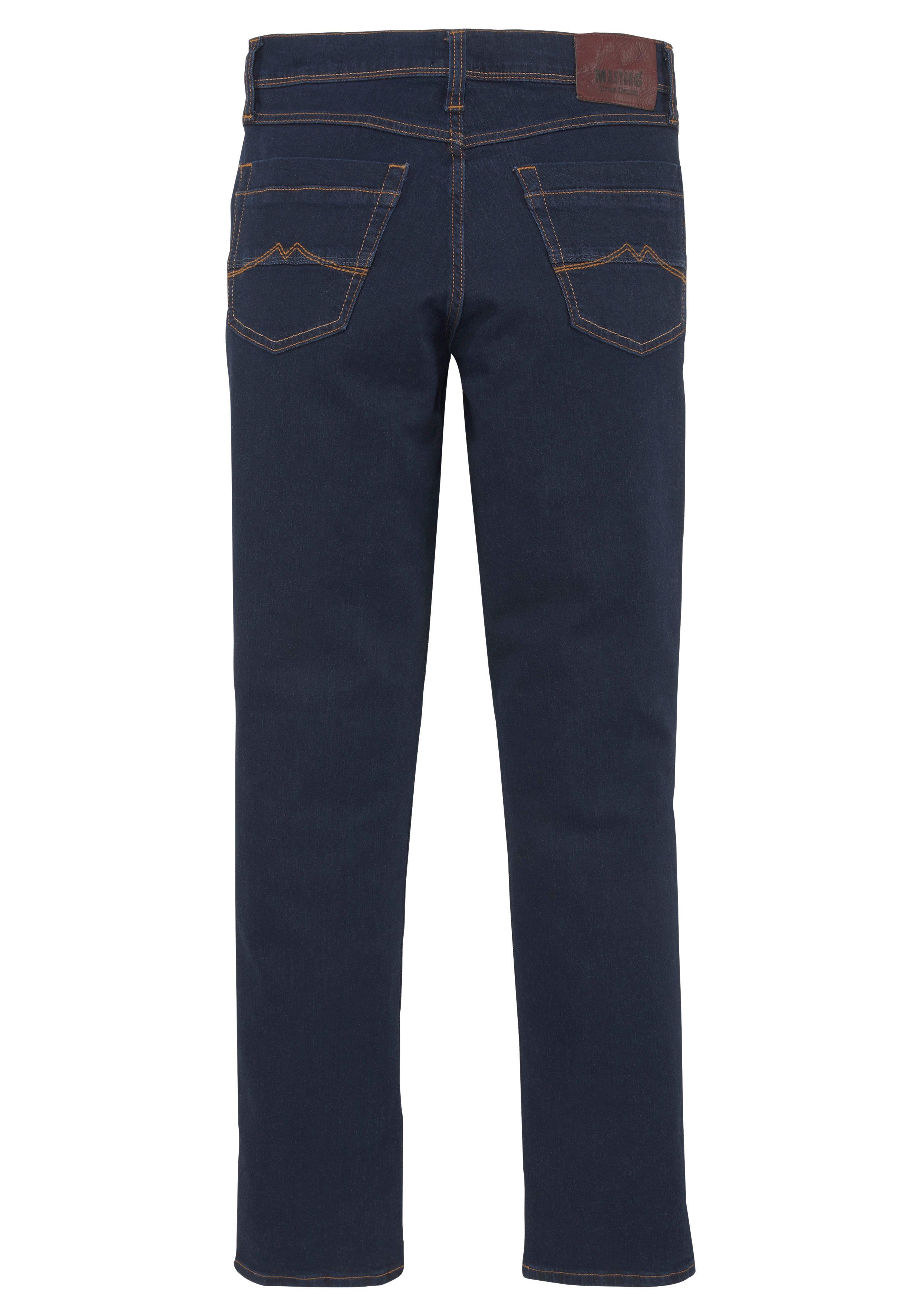 Reißverschluss 5-Pocket-Jeans Straight mit Style MUSTANG Washington