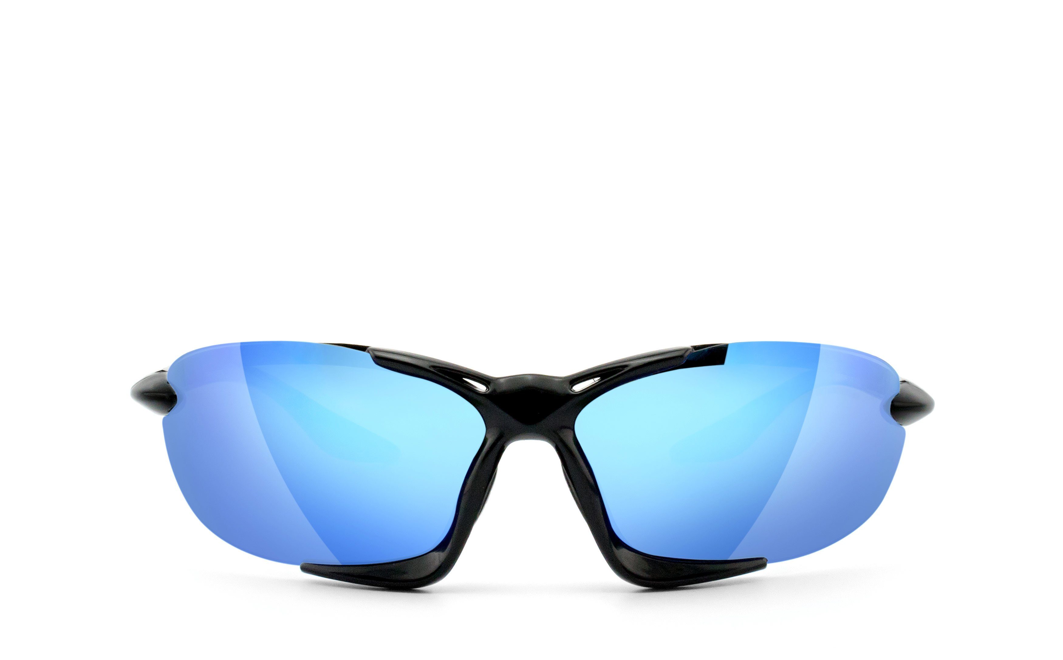 HSE - SportEyes Sportbrille TR3, Steinschlagbeständig durch Kunststoff-Sicherheitsglas