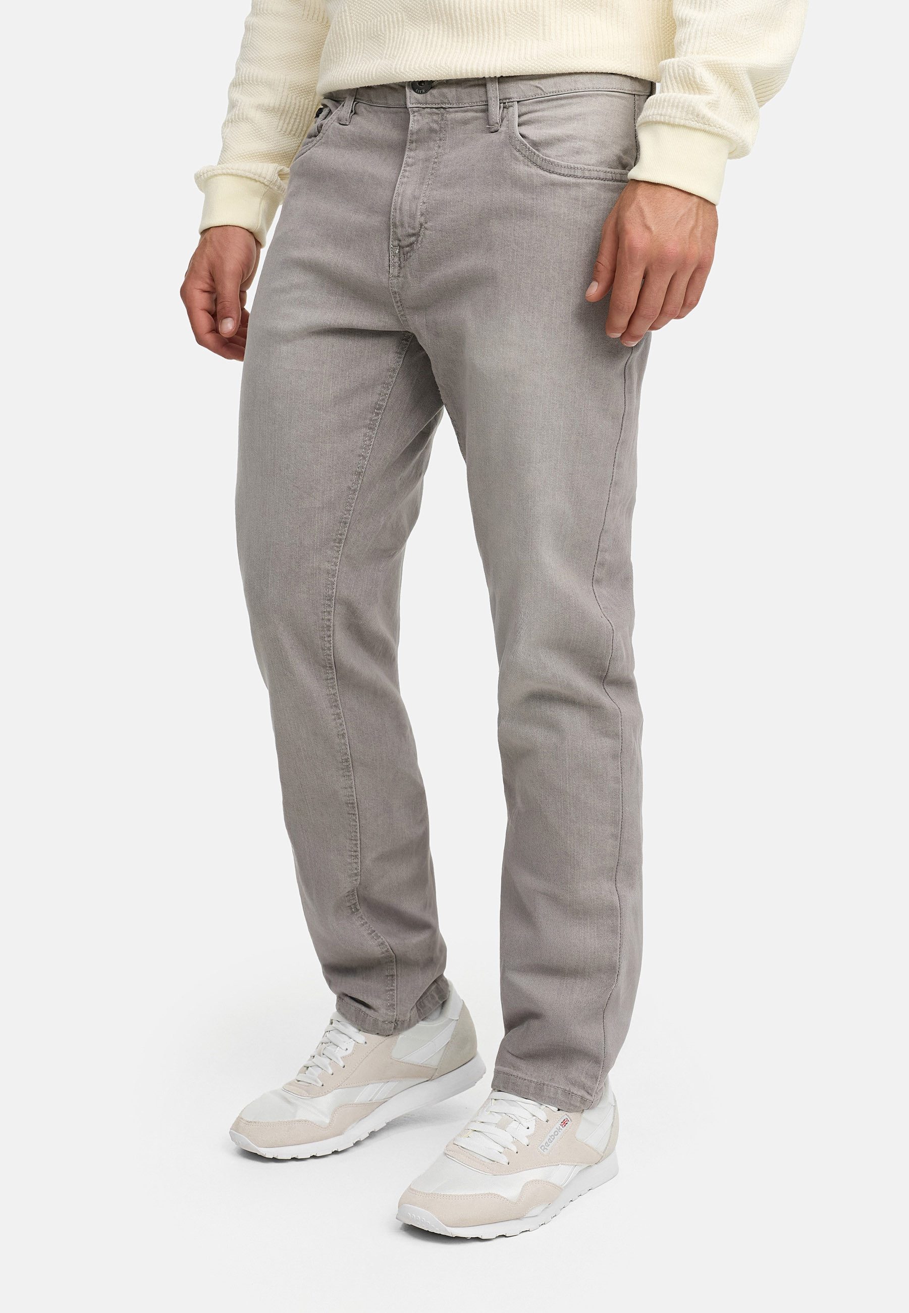 Indicode Regular-fit-Jeans Herren Texas Jeanshose Hose Herrenhose Jeanshose im Five-Pocket Stil