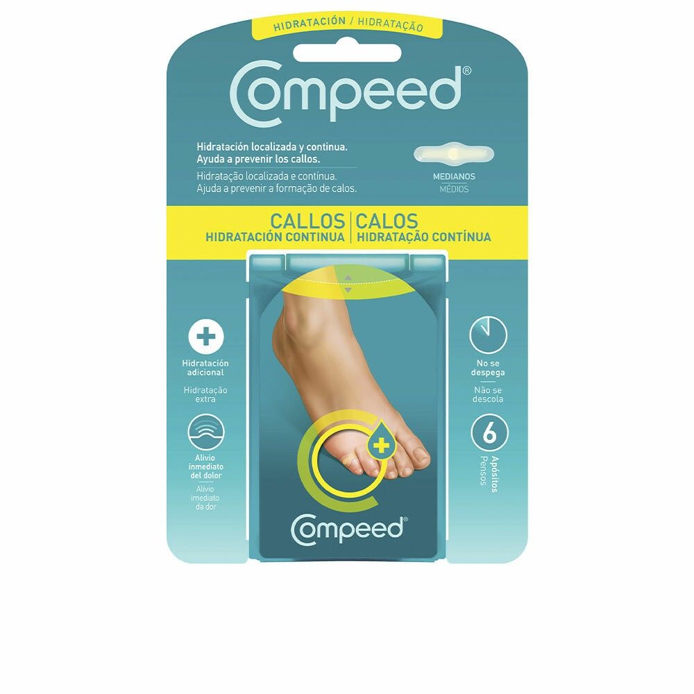 Compeed Hornhautpflaster Compeed Schwielen Kontinuierliche Hydratation 6h