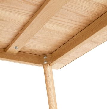KADIMA DESIGN Esstisch FIONA Tisch Esszimmer Küchentisch Helles Wood