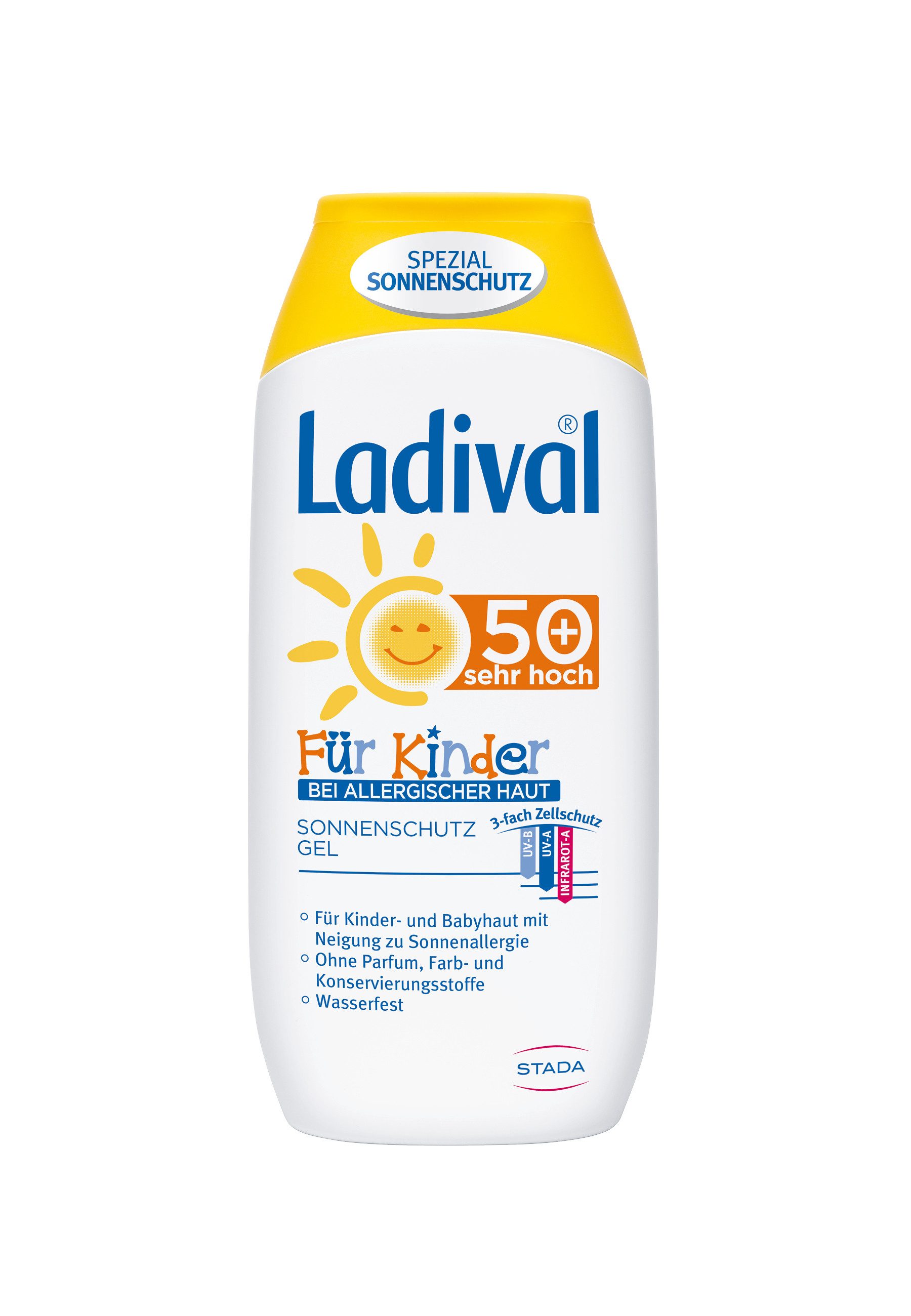 Sonnenschutzmilch Sonnenschutzgel für Kinder bei Allergischer Haut LSF 50+