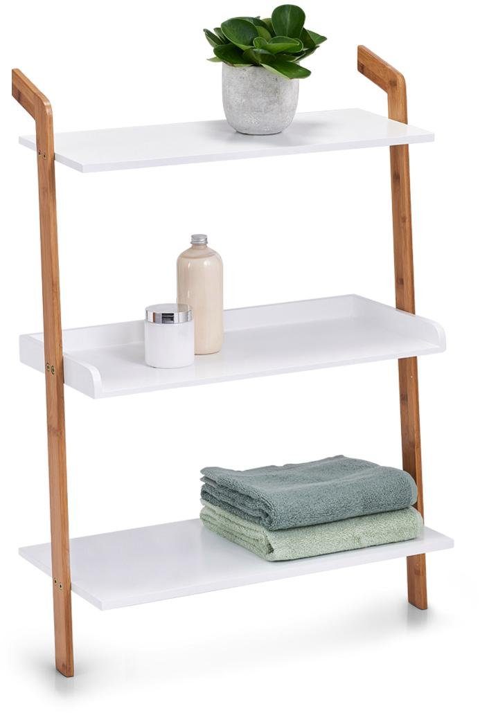 Zeller Present Leiterregal Bamboo, Set 5-tlg., 3 Ablageflächen, je 60 x 30 cm