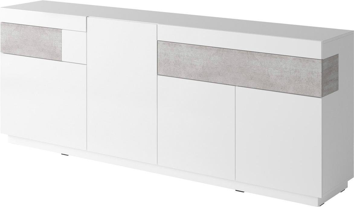 Helvetia Sideboard SILKE, Breite 218, 5 cm