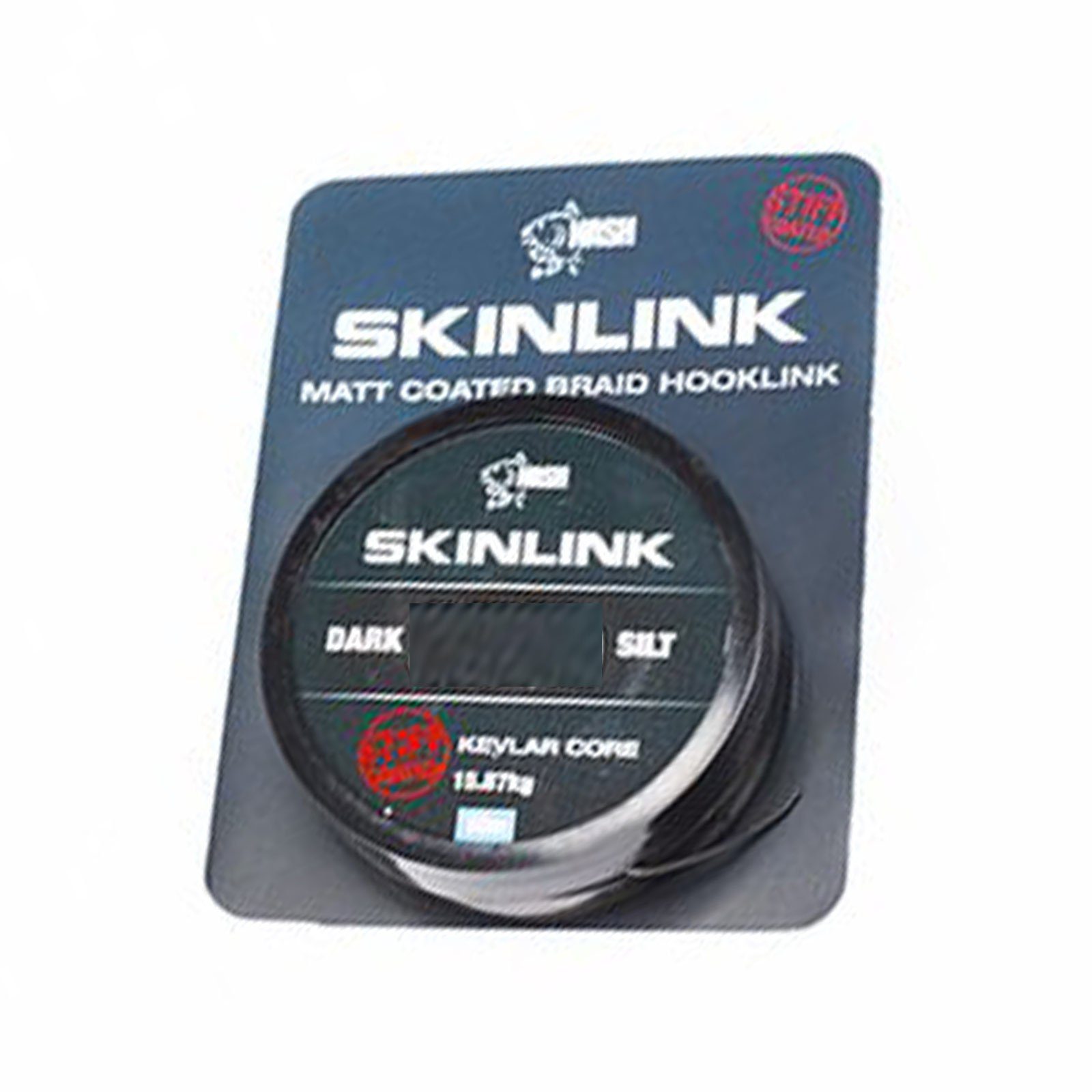 Länge, SkinLink m 25lb Vorfachschnur, Vorfach-Material 10 Nash 10m Gravel Fishing Stiff Nash Karpfen