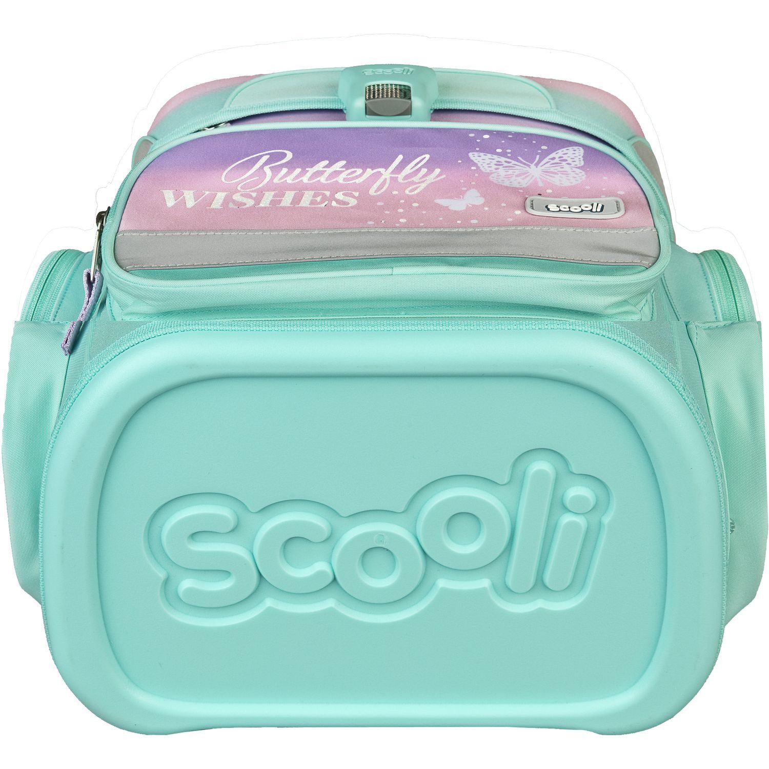 Scooli Schulranzen EasyFit Schulranzen Set 5-tlg. Butterfly Wishes