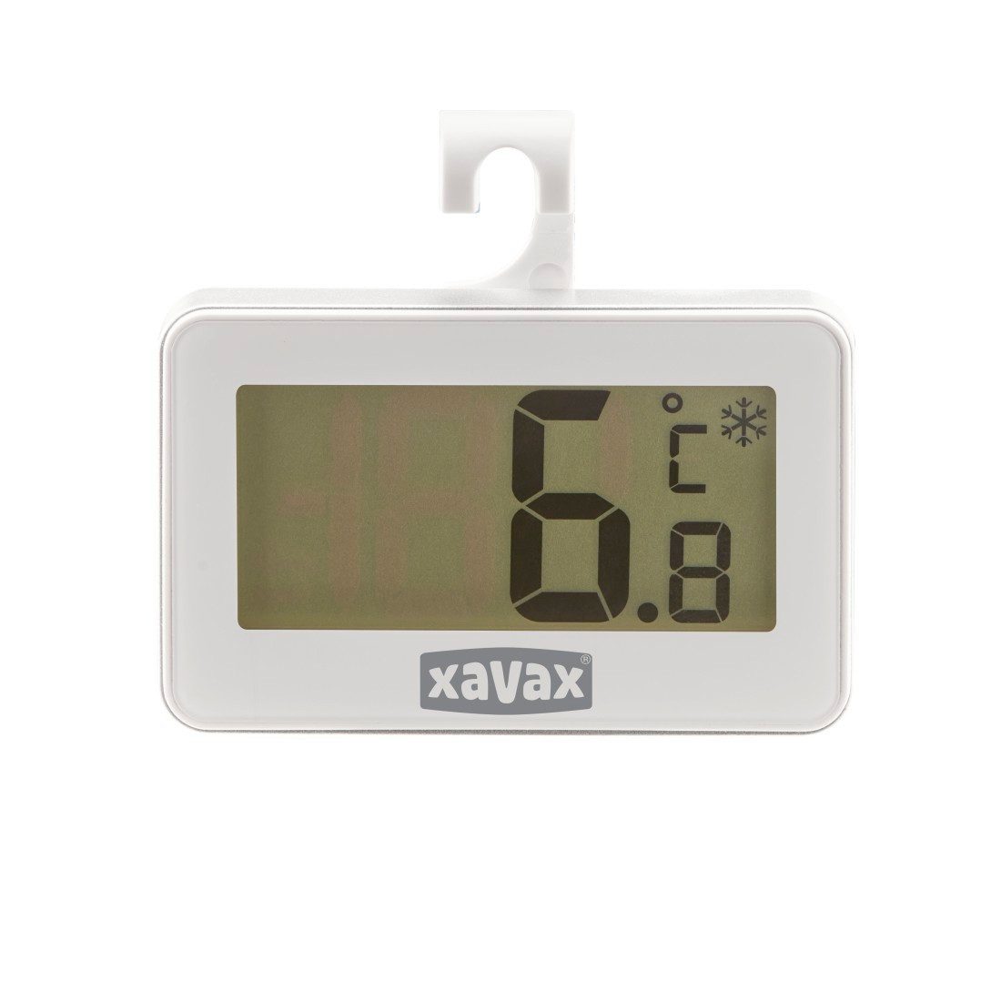 Xavax Kühlschrankthermometer Digitales Thermometer für Kühlschrank, Gefriertruhe, Set