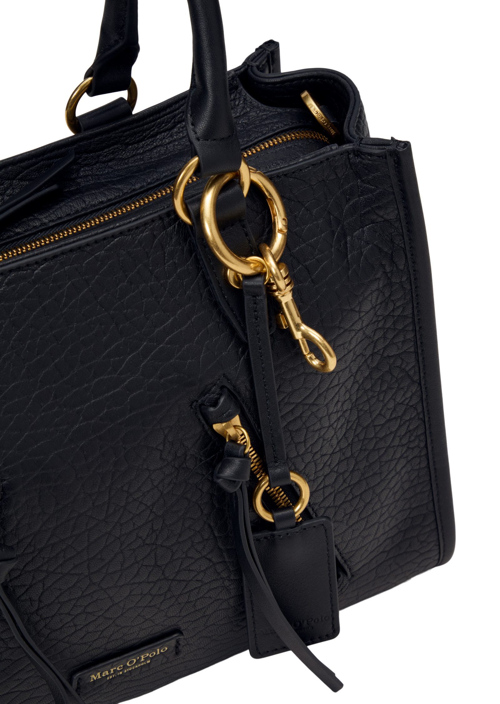 Marc O'Polo Shopper aus strukturiertem Schafleder
