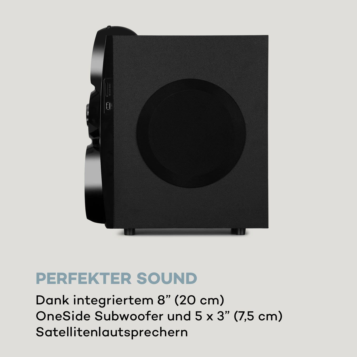 Lautsprechersystem (190 Auna X-Gaming W)