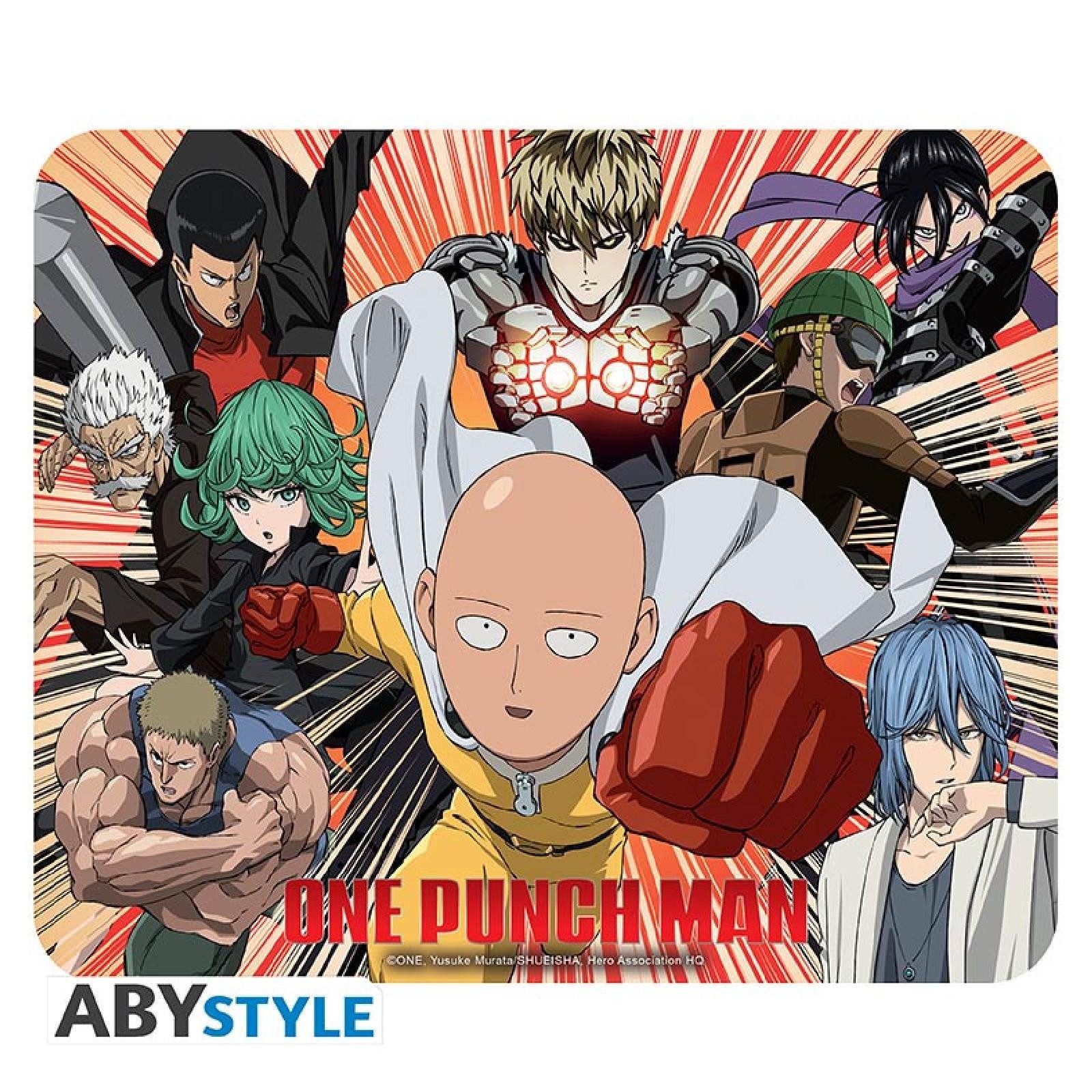 Merchandise-Figur ONE PUNCH MAN - Flexible mousepad - Heroes