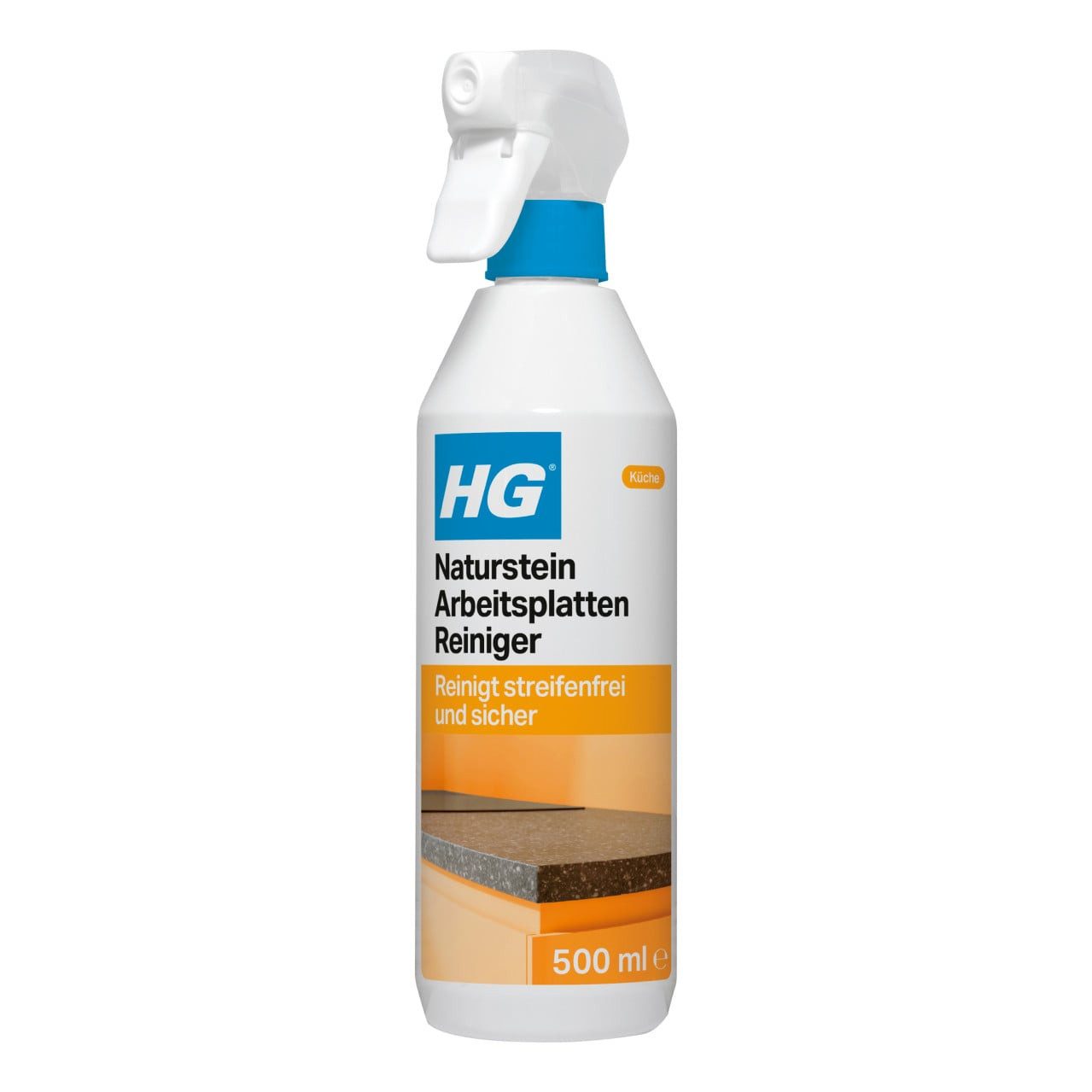 HG International B.V. HG Arbeitsplattenreiniger Naturstein 500 ml Naturstein-Reiniger