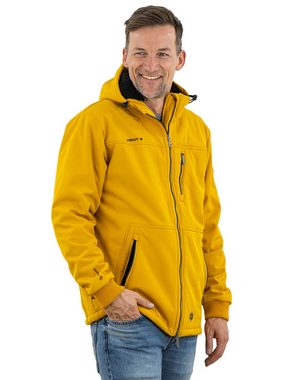 FirstB Softshelljacke Herren wasserdicht, atmungsaktiv, winddicht