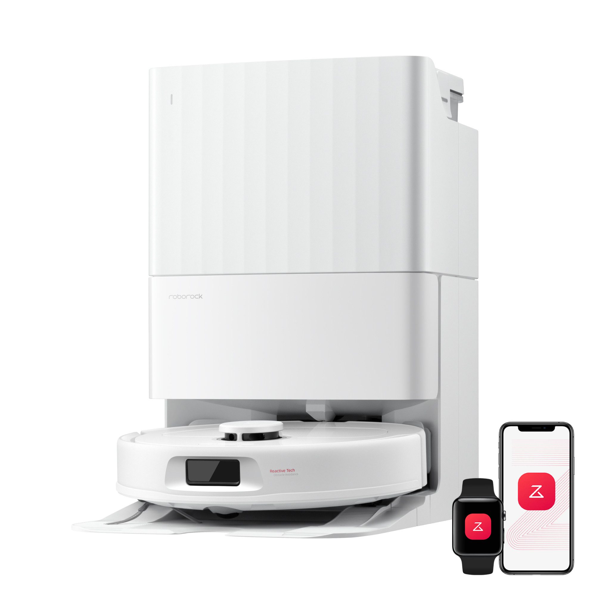 Roborock Saugroboter mit Wischfunktion Qrevo S Pro, verbessert von QV 35A, 18.500 Pa