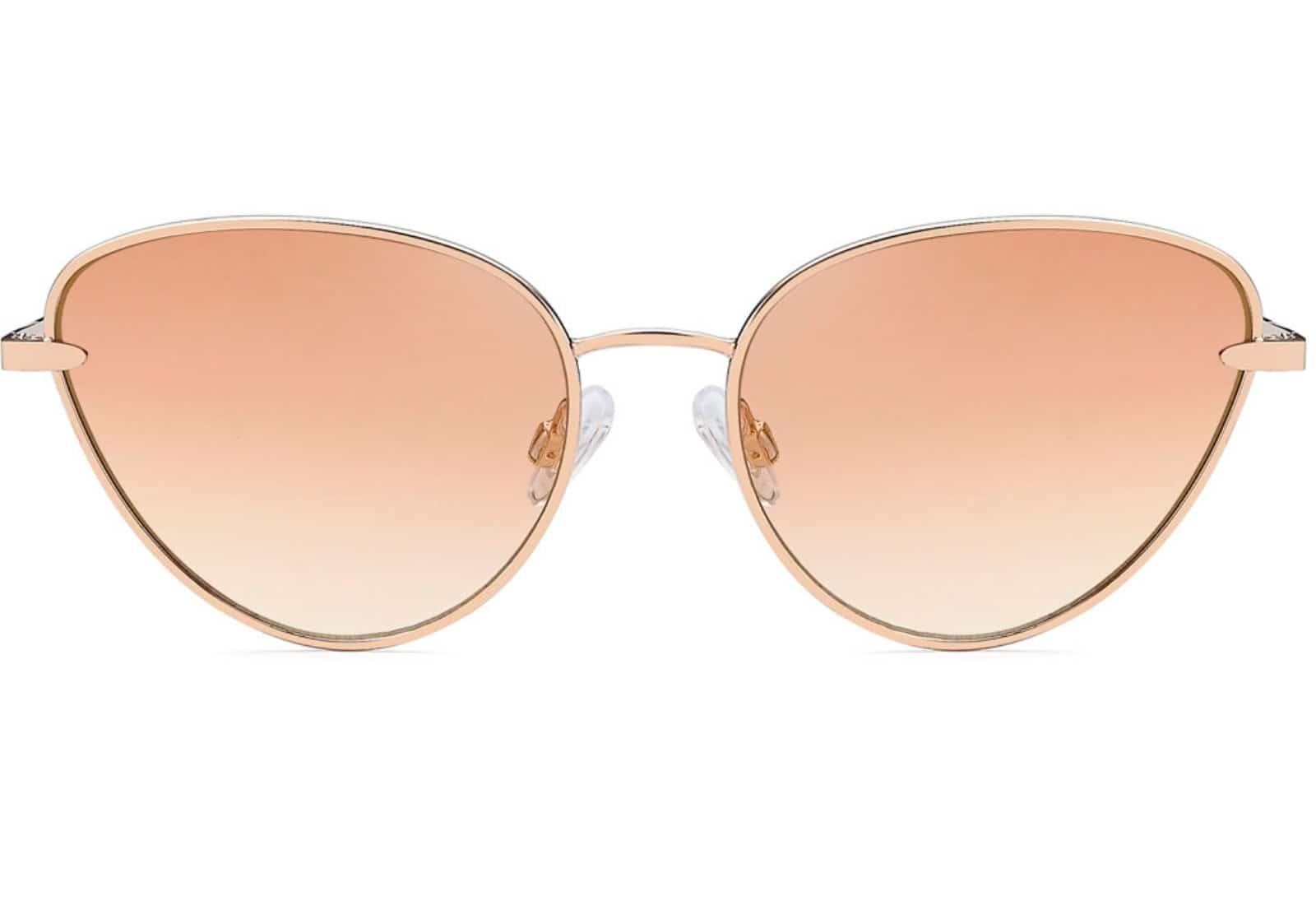BEZLIT Eyewear Retrosonnenbrille BEZLIT Eyewear verspiegelt gläser gelb-rosa (1-St) mit dunkle