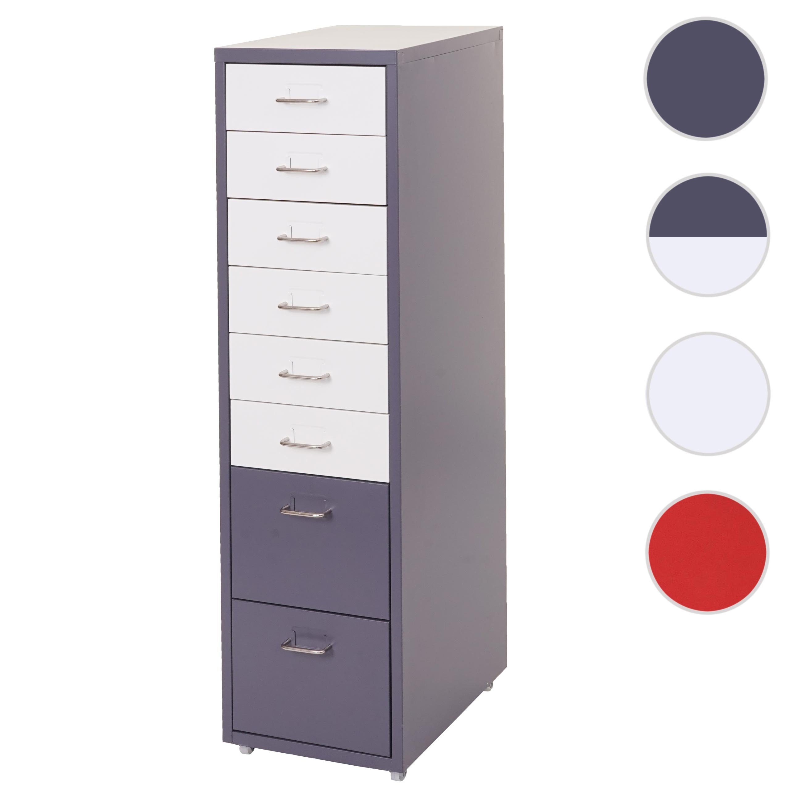 MCW Rollcontainer T851-8, 8 Schubladen, Mit günstig online kaufen