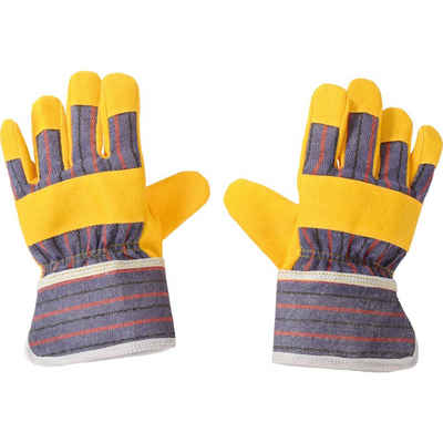 EDUPLAY Arbeitshandschuh-Set Kinder Bauarbeiter-Handschuhe 1 Paar