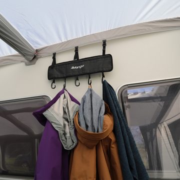 Vango Hängeregal Camping Garderobe SkyStorage Kleider Haken, Leiste Zelt Wohnwagen Organizer
