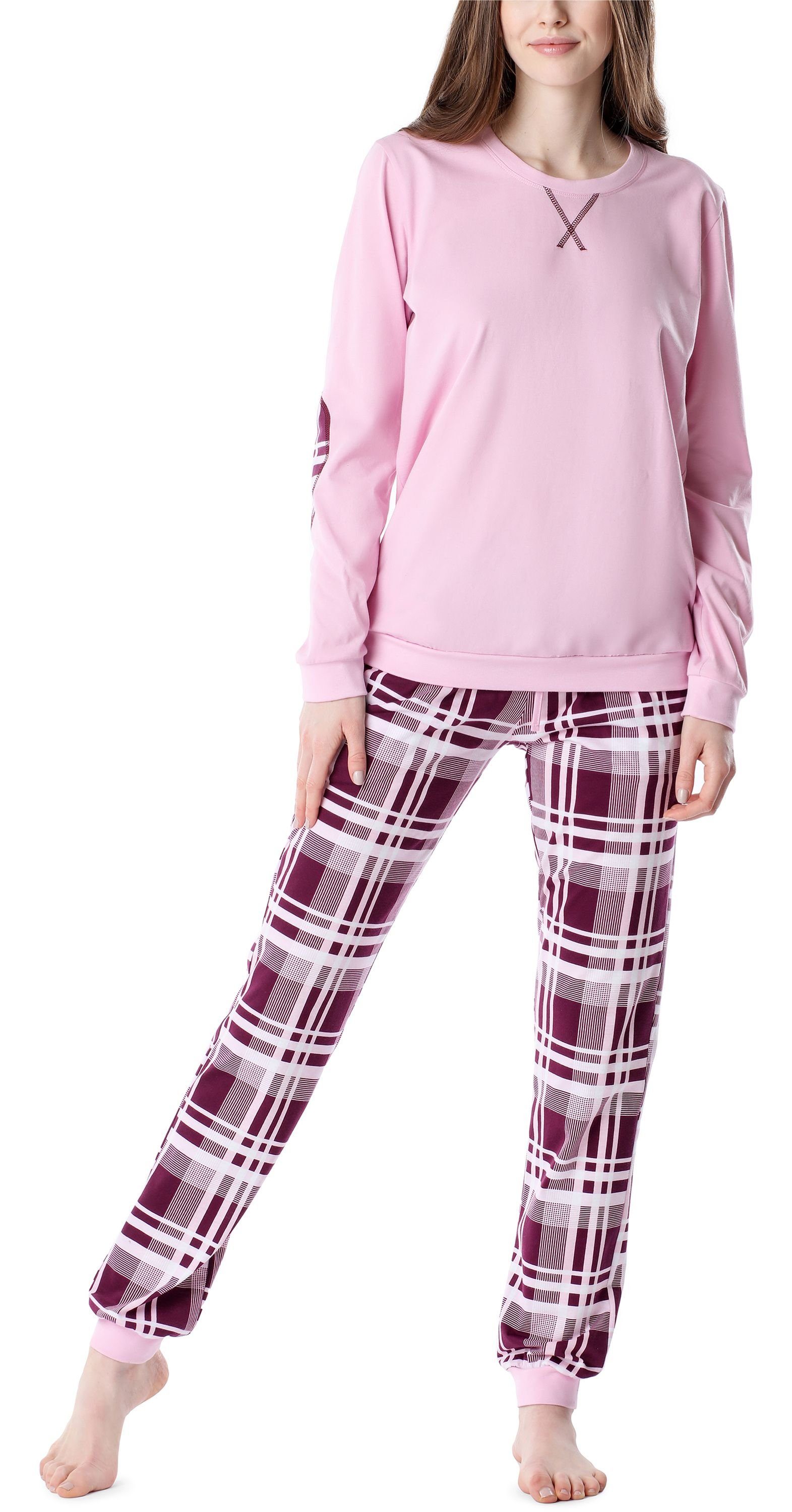 Merry Style Schlafanzug Damen Pyjama MS10-168 aus Baumwolle günstig online kaufen