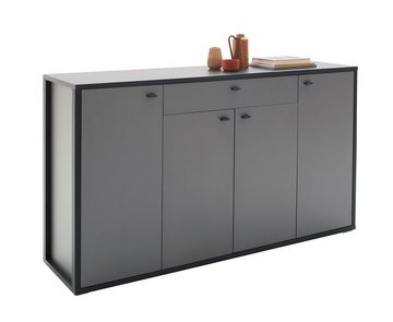 MCA furniture Sideboard Sideboard Luxor, Royal Grey / anthrazit