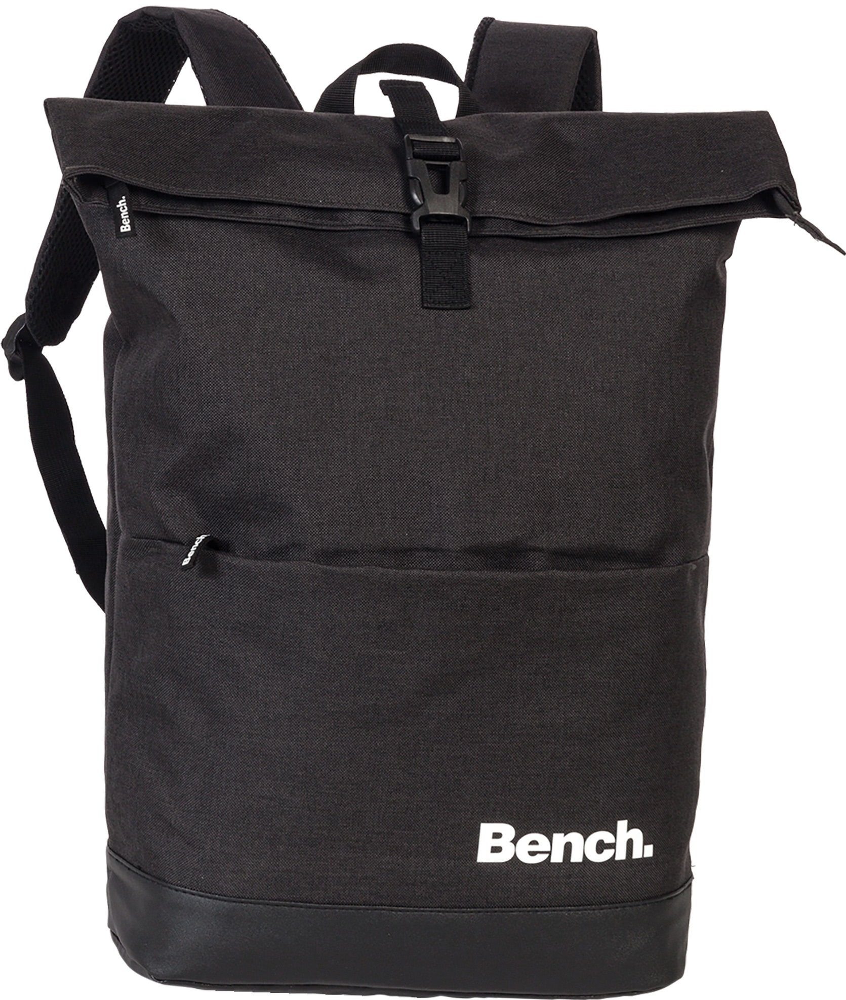 Bench. Freizeitrucksack Bench Business-Rucksack 30x47x14 (Freizeitrucksack, Freizeitrucksack), Businessrucksack, Freizeitrucksack aus 600D Polyester in schwarz Größe