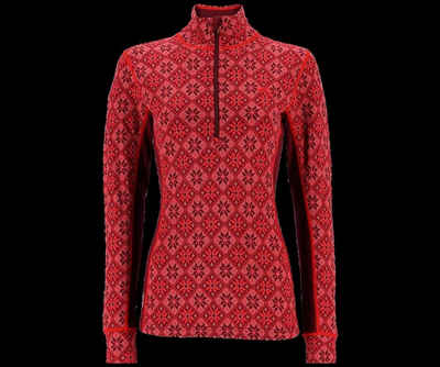 Kari Traa Funktionsunterhemd Rose Half Zip Baselayer Top - 100% Merino Wool
