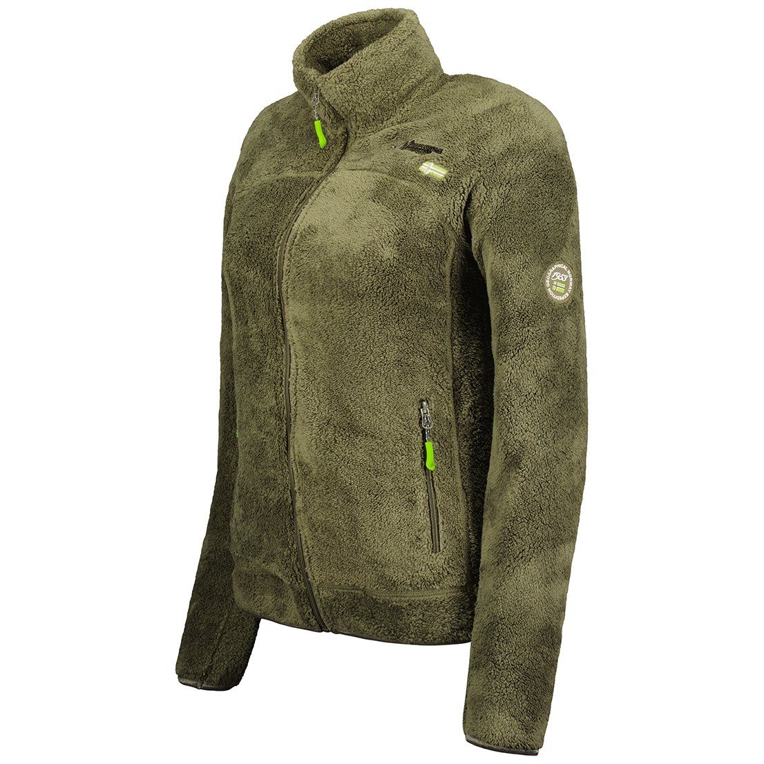 Geographical Norway Fleecejacke Warme Übergangsjacke Uplenco (1-St) bequeme Damenjacke aus weichem Fleece Größe S bis 7XL – Bild 4 von 5