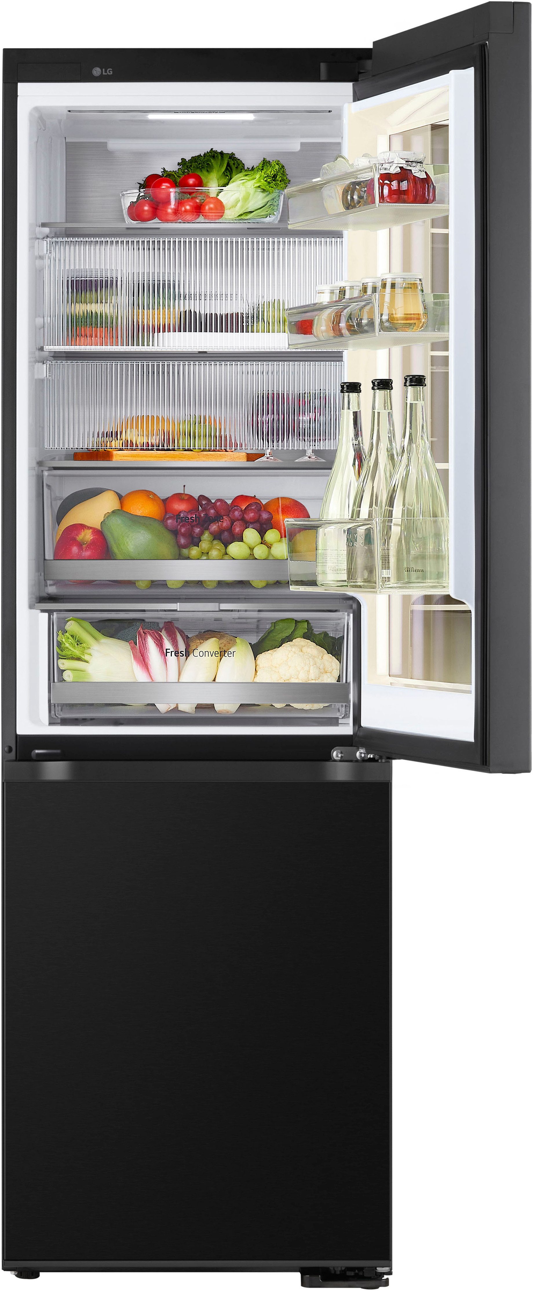 LG Kühl-/Gefrierkombination InstaView® GBG7190CEV, 186 cm hoch, 59,5 cm breit – Bild 4 von 5