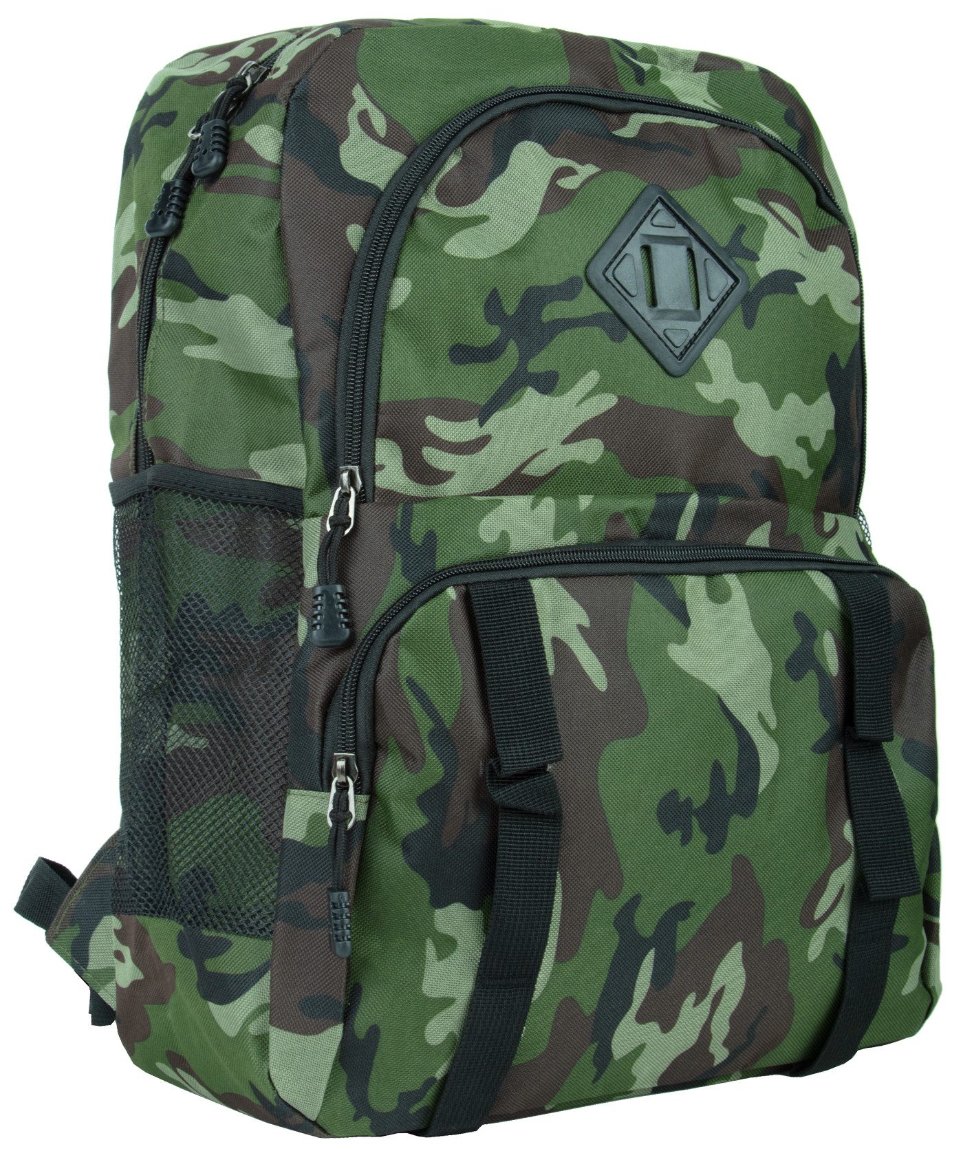 compagno Daypack, Sportiver Rucksack reflektierend Schulrucksack Schule Uni Arbeit Sport