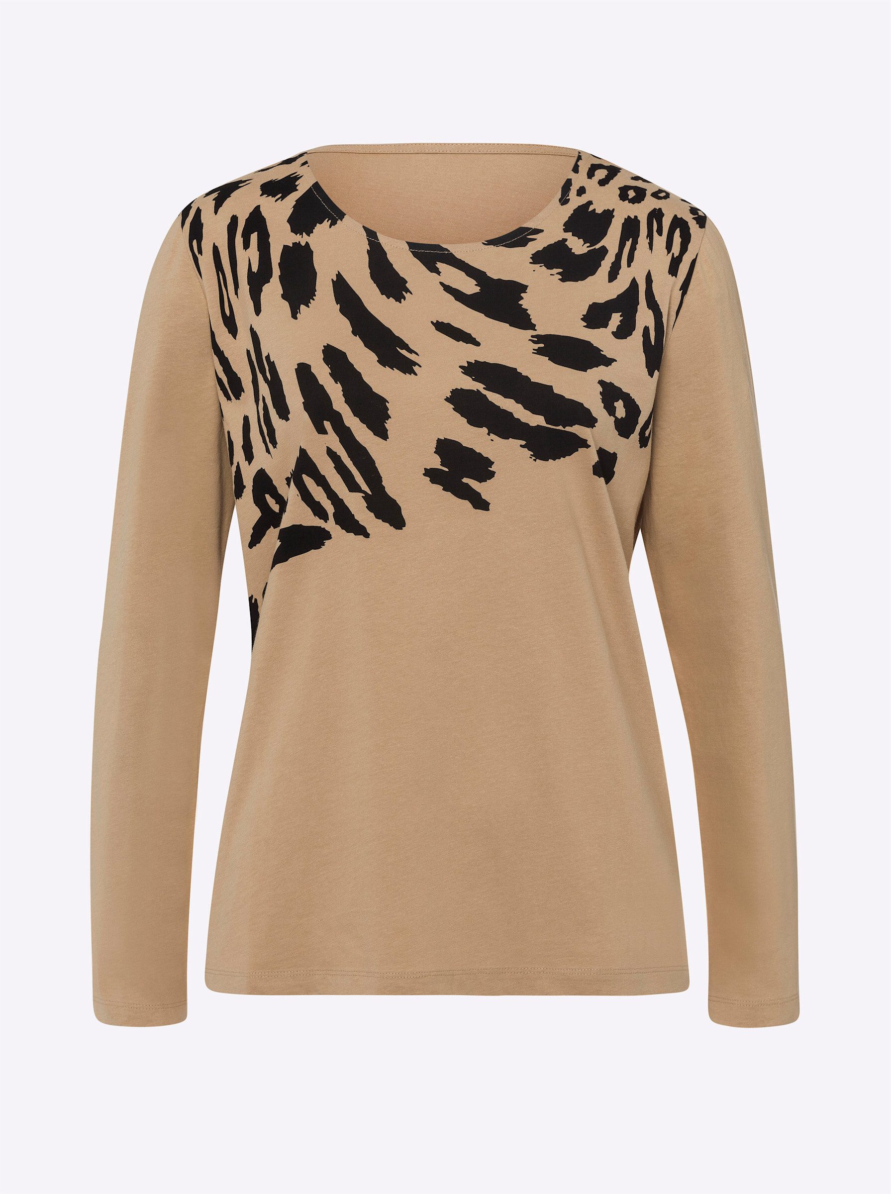 T-Shirt Langarm-Shirt Langarm