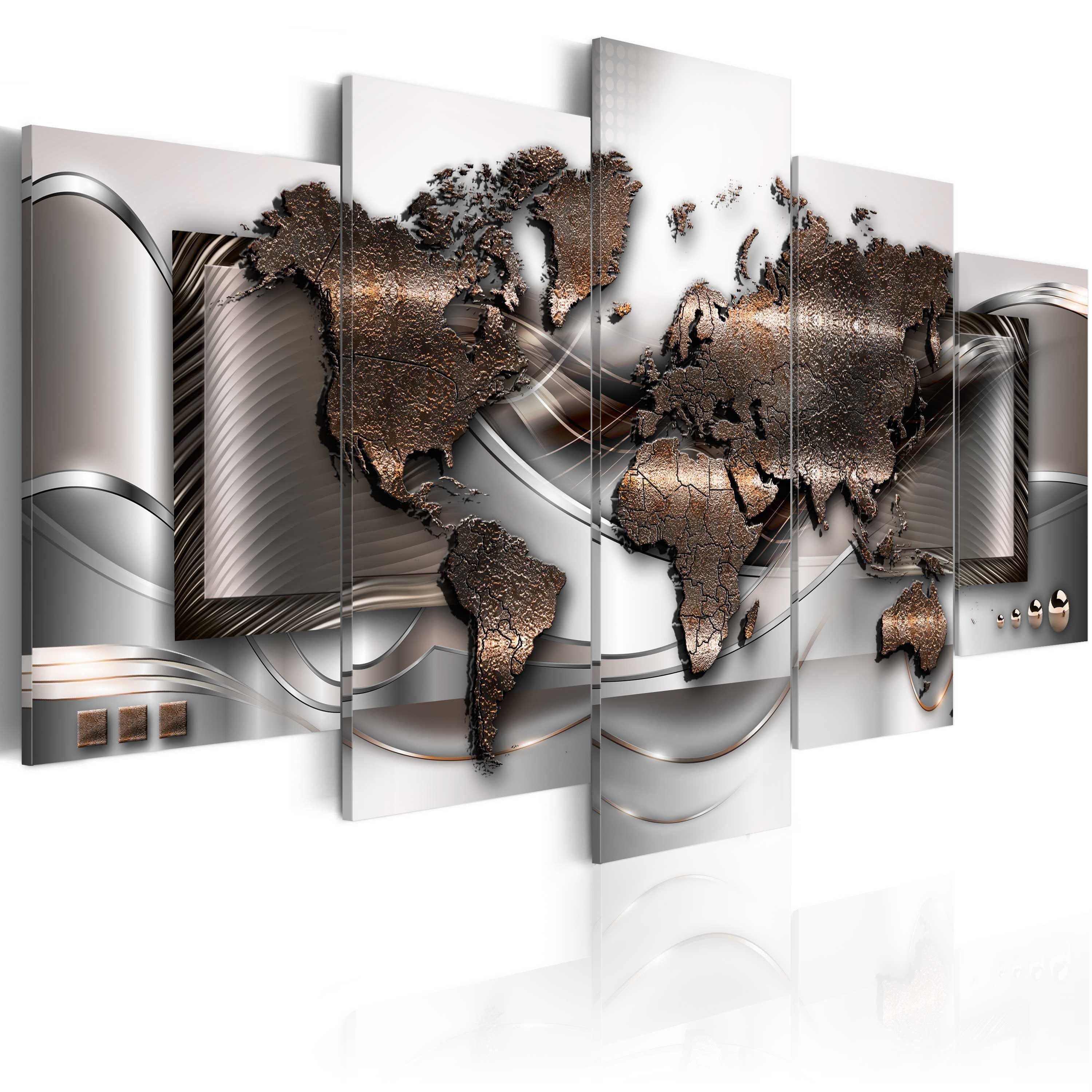 Artgeist Wandbild Pearl map