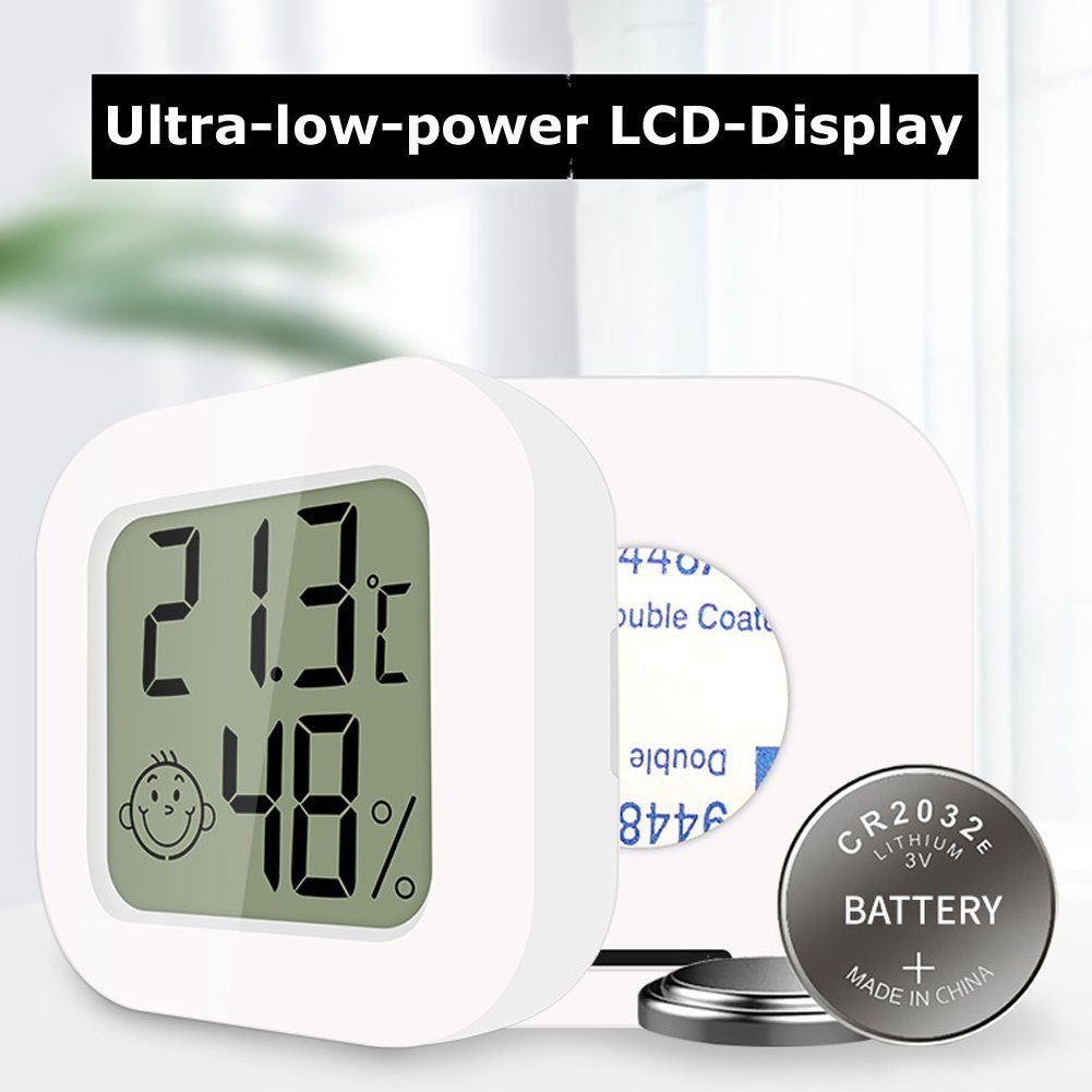 Led Digitaluhr Thermometer Hygrometer Gauge Indikator Wecker Innen / Außen  Wetterstation Automatische elektronische Temperatur Feuchtigkeit Monitor