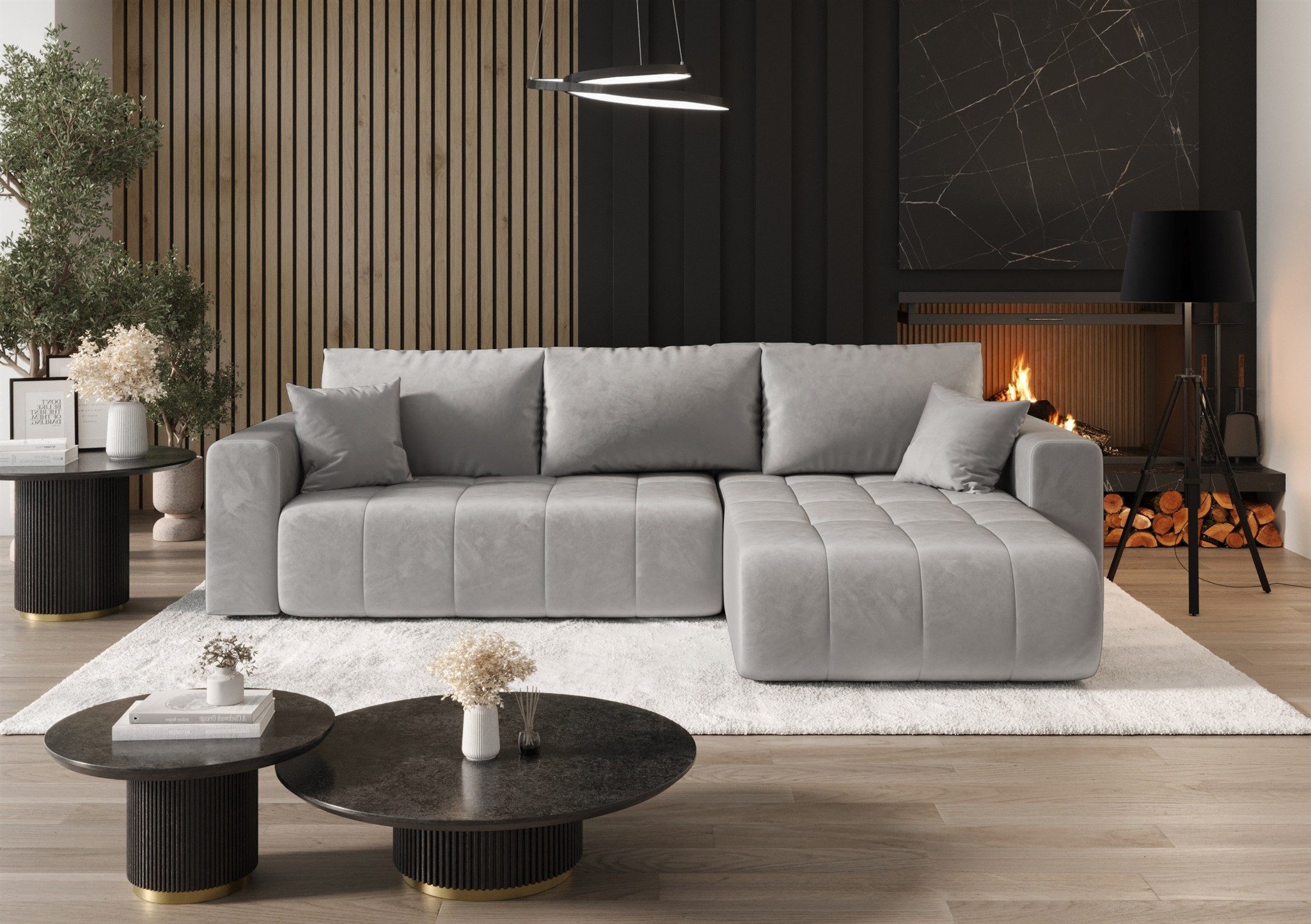 Fun Möbel Ecksofa Sofa Schlafsofa CAMILA günstig online kaufen