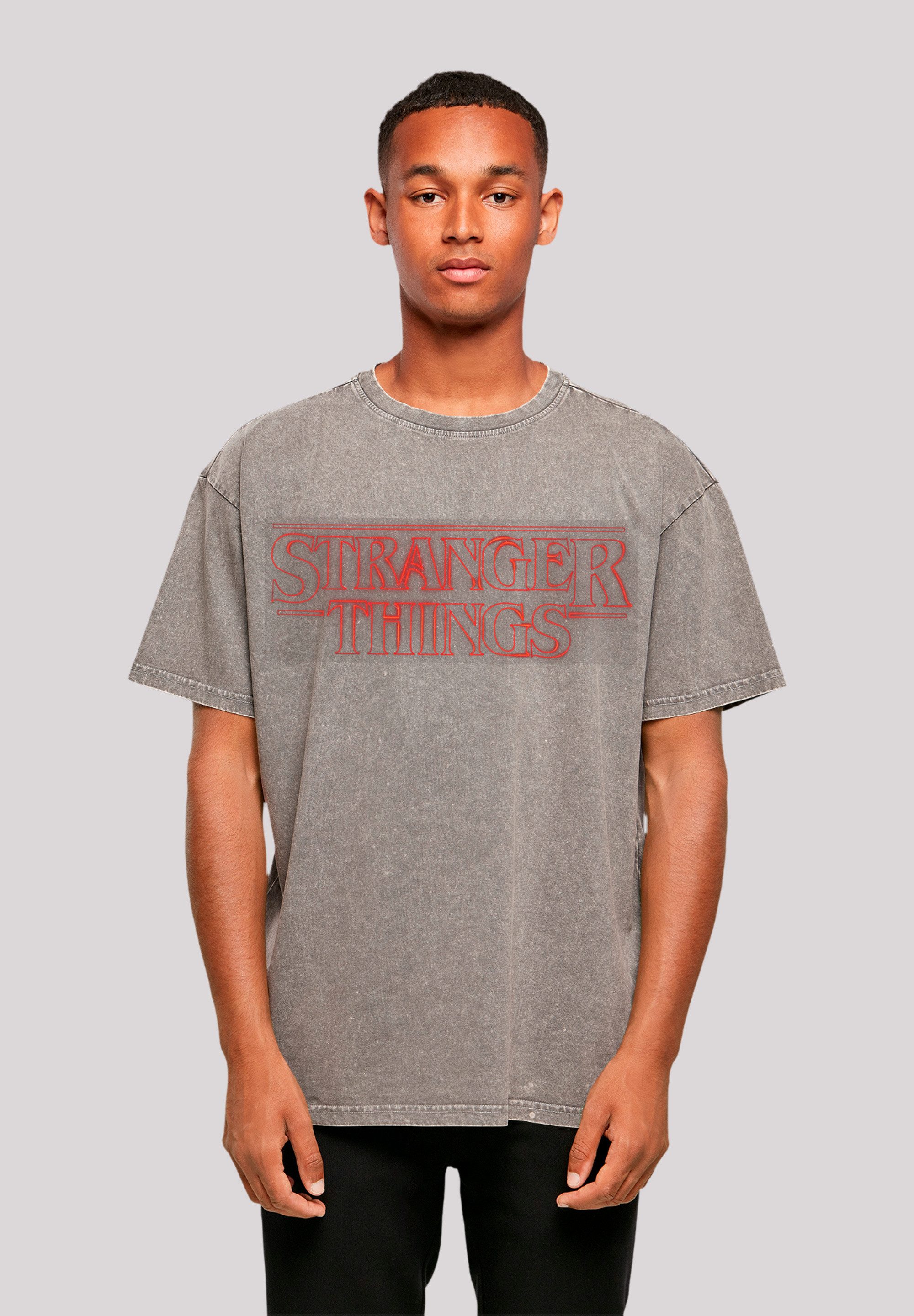 F4NT4STIC T-Shirt Stranger Things Glow Logo günstig online kaufen