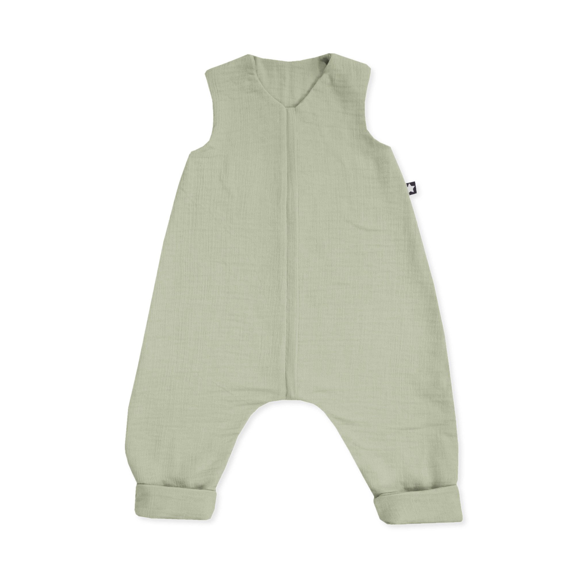 Babyschlafsack lime Jumper Musselin 104