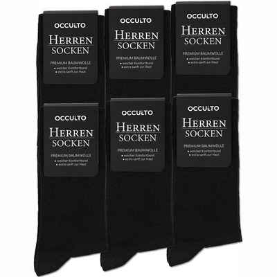 OCCULTO Businesssocken Herren Шкарпетки 6er Pack (Modell: Jordan) (6-Paar)