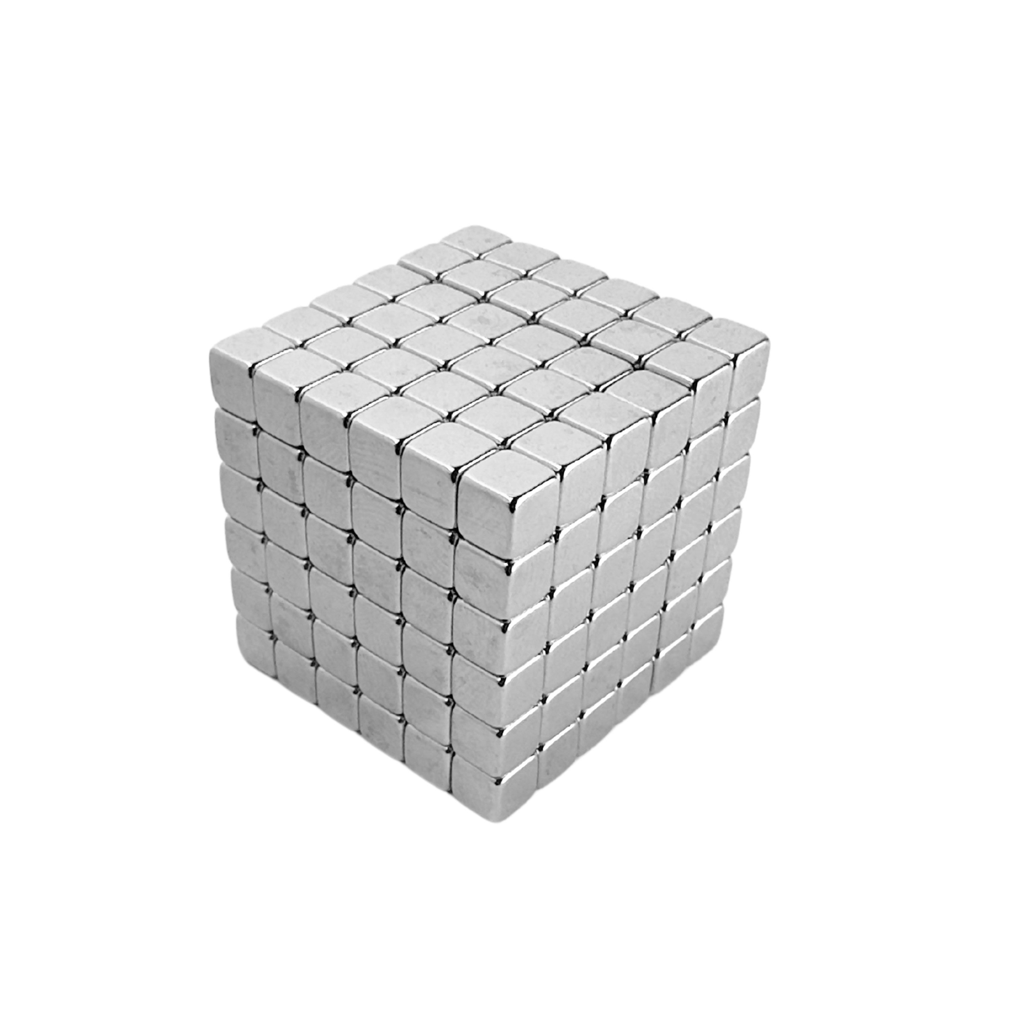 MaajeeKuto Magnet Neodym Magnet 5x5x5 mm Supermagnete Kubischer Magnet Würfelmagnete (1-St)