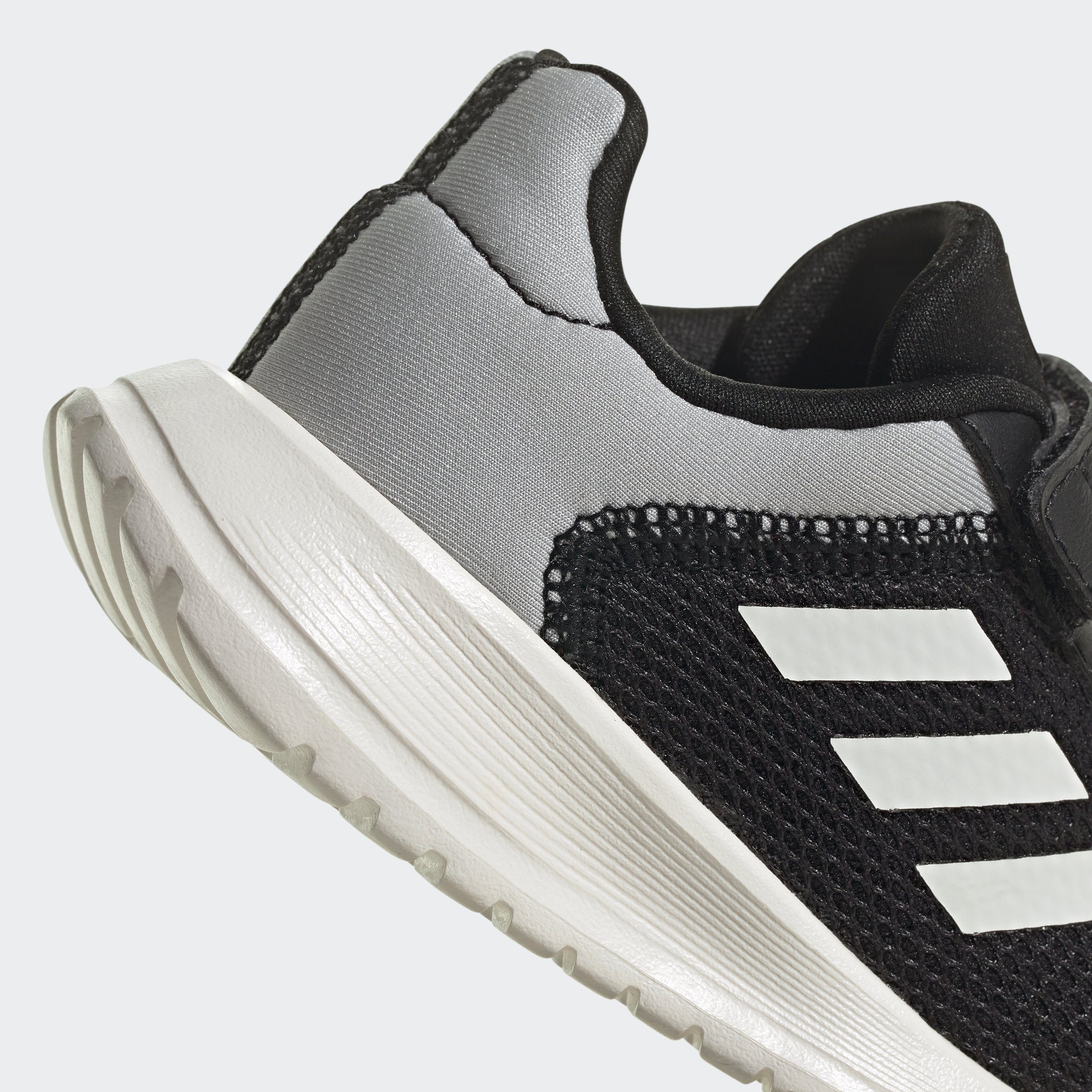 adidas Sportswear TENSAUR Grey Sneaker Core Klettverschluss / White Two mit / RUN Core Black