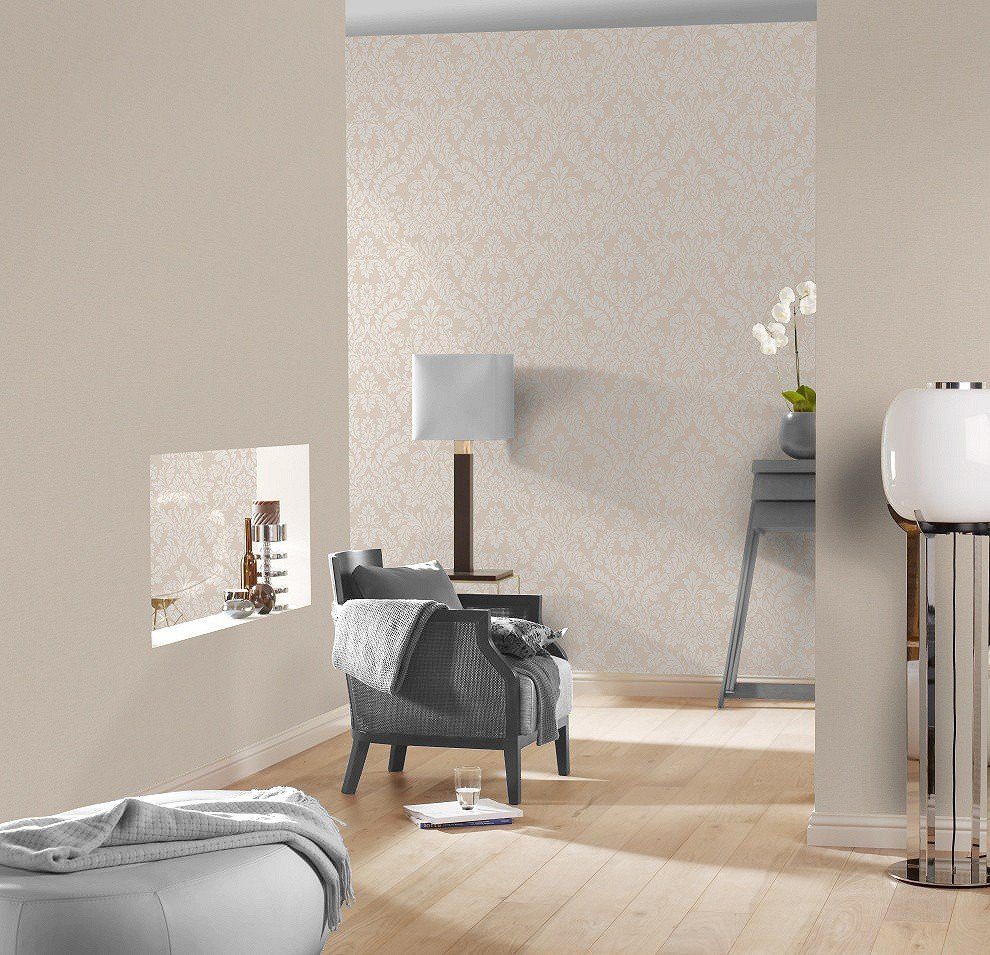 Rasch Vliestapete Rasch Florentine, Classic-Chic, creme beige 449020 günstig online kaufen