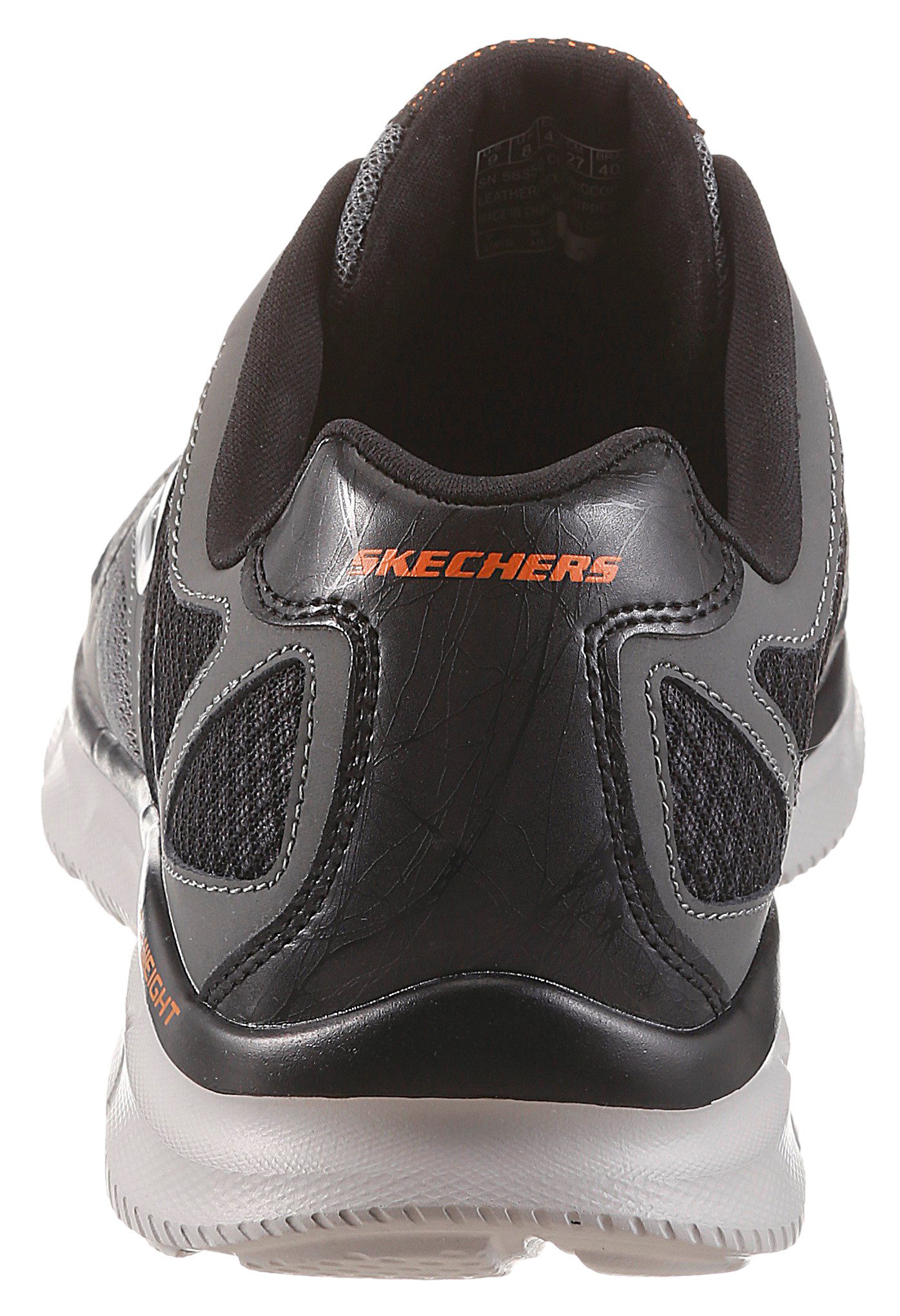 Skechers VERSE-FLASH POINT Sneaker Freizeitschuh, Halbschuh, Schnürschuh mit Memory Foam-Ausstattung