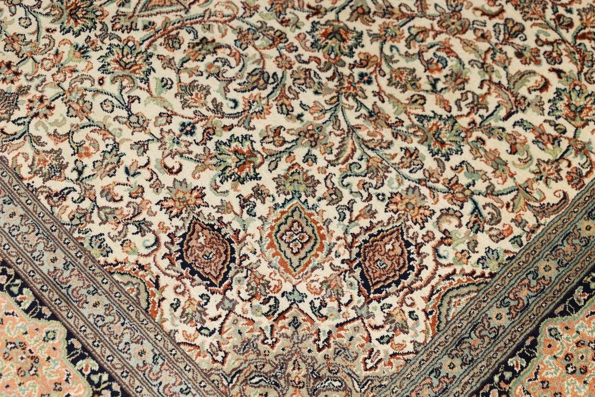 Orientteppich, Höhe: Kaschmir Trading, mm 4 Handgeknüpfter Nain 157x211 Seidenteppich Seide rechteckig,