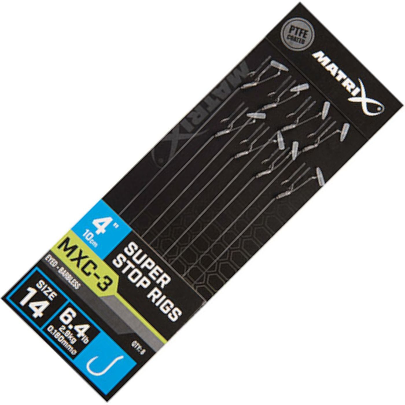 Fox Matrix Feederhaken Fox Matrix MXC-3 Super Stops Rigs 10cm - 8 Feedervorfächer