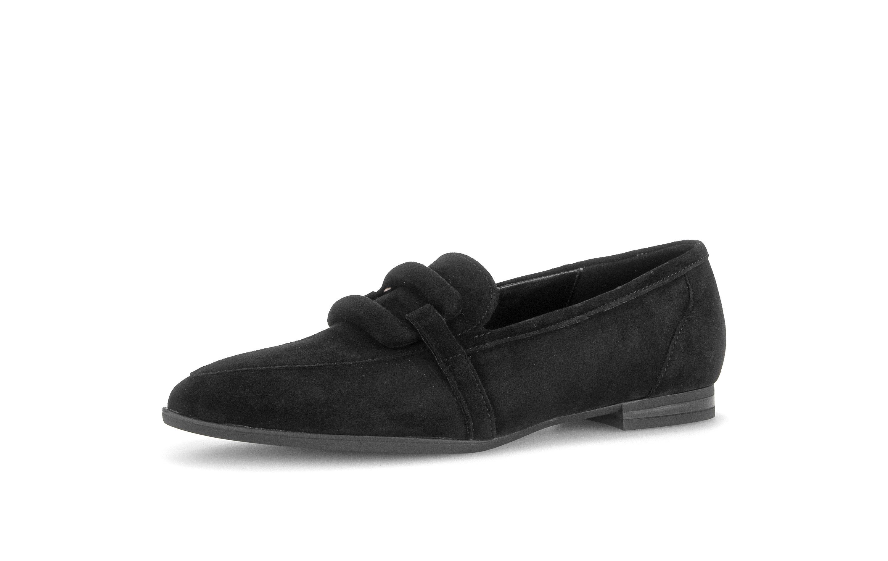 Gabor Slipper Blockabsatz, Pumps, Businessschuh mit eleganter Zierspange, G-Weite