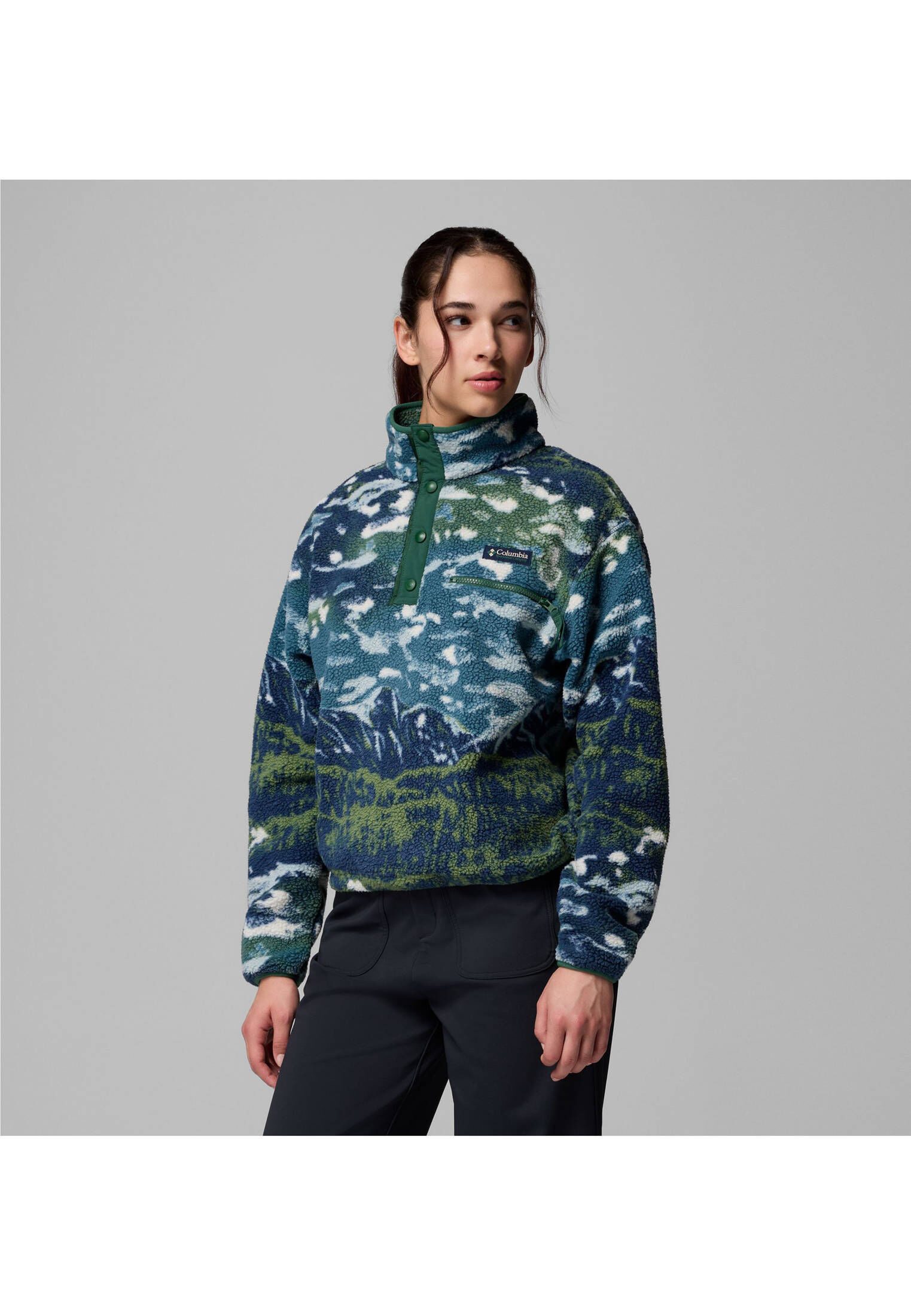 Columbia Sweatshirt Damen Sherpa-Fleece-Sweater HELVETIA II günstig online kaufen